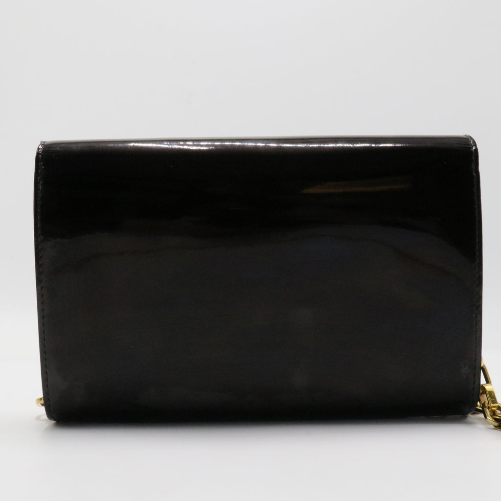 Chain Louise Clutch Leather MM
