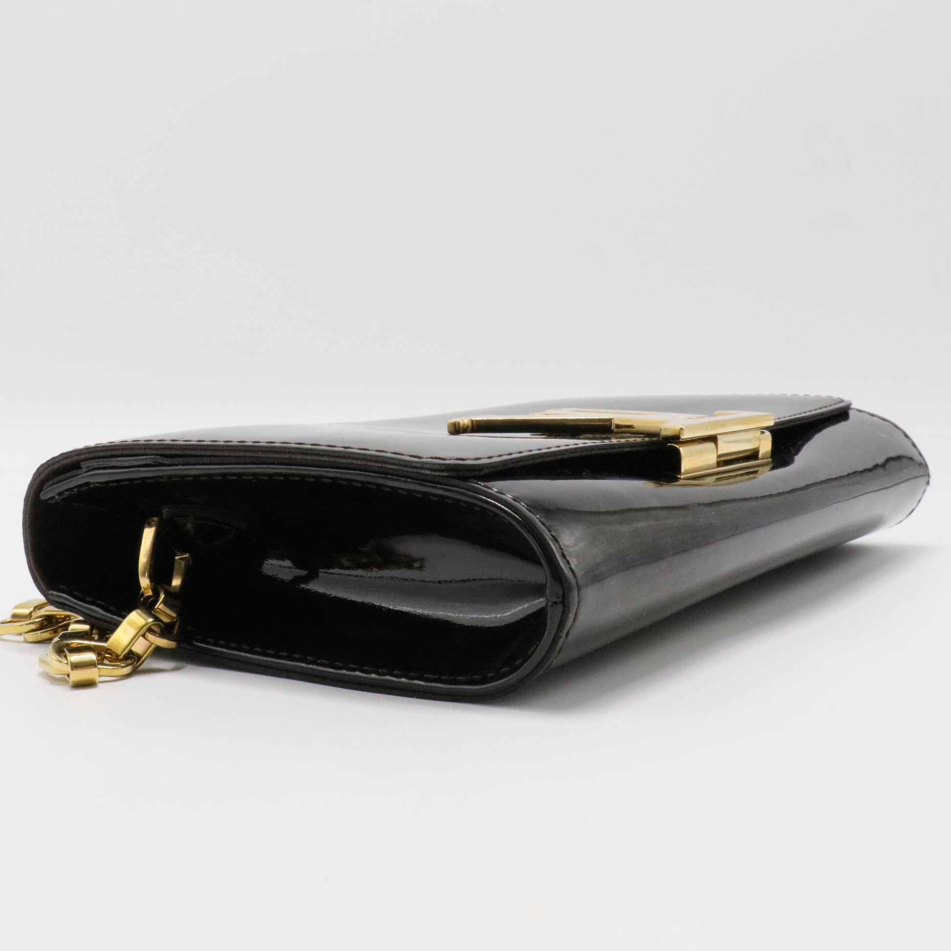 Chain Louise Clutch Leather MM