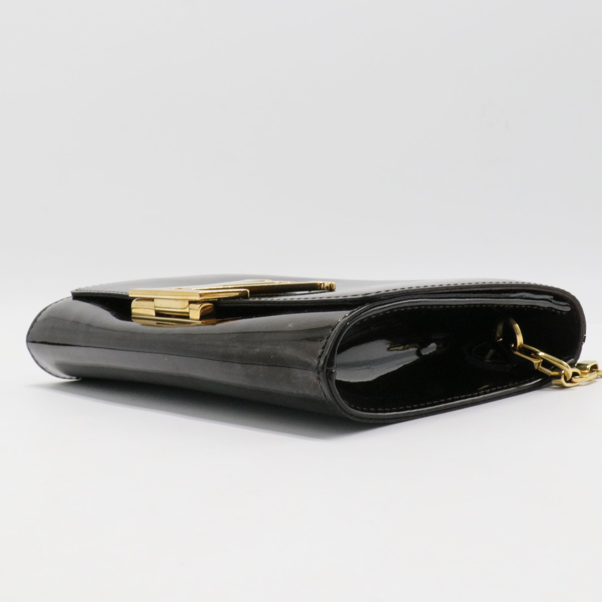 Chain Louise Clutch Leather MM