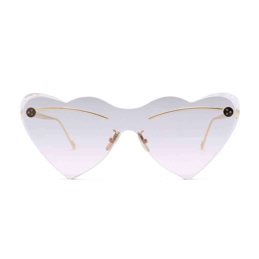 Paula Heart Cat-Eye Sunglasses