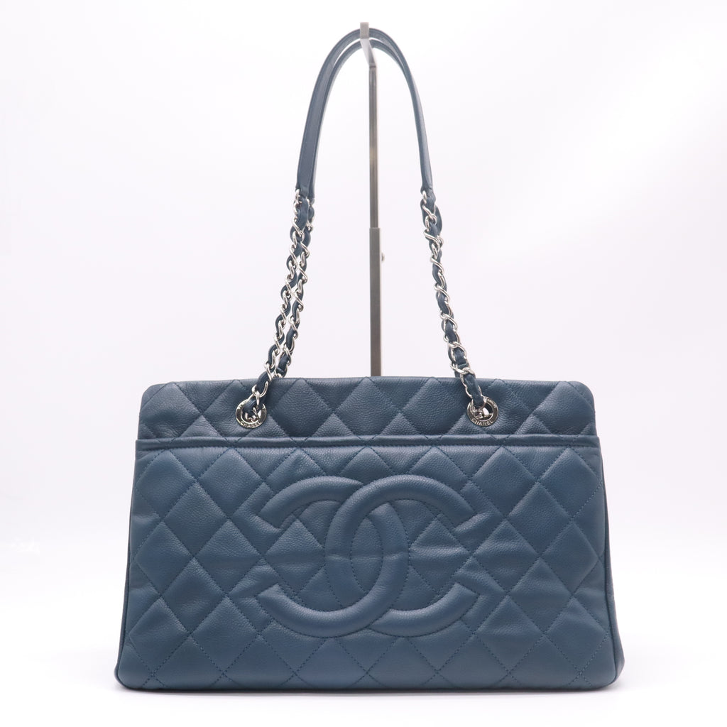 Chanel Caviar Quilted Timeless CC Soft Shopping Tote B23008