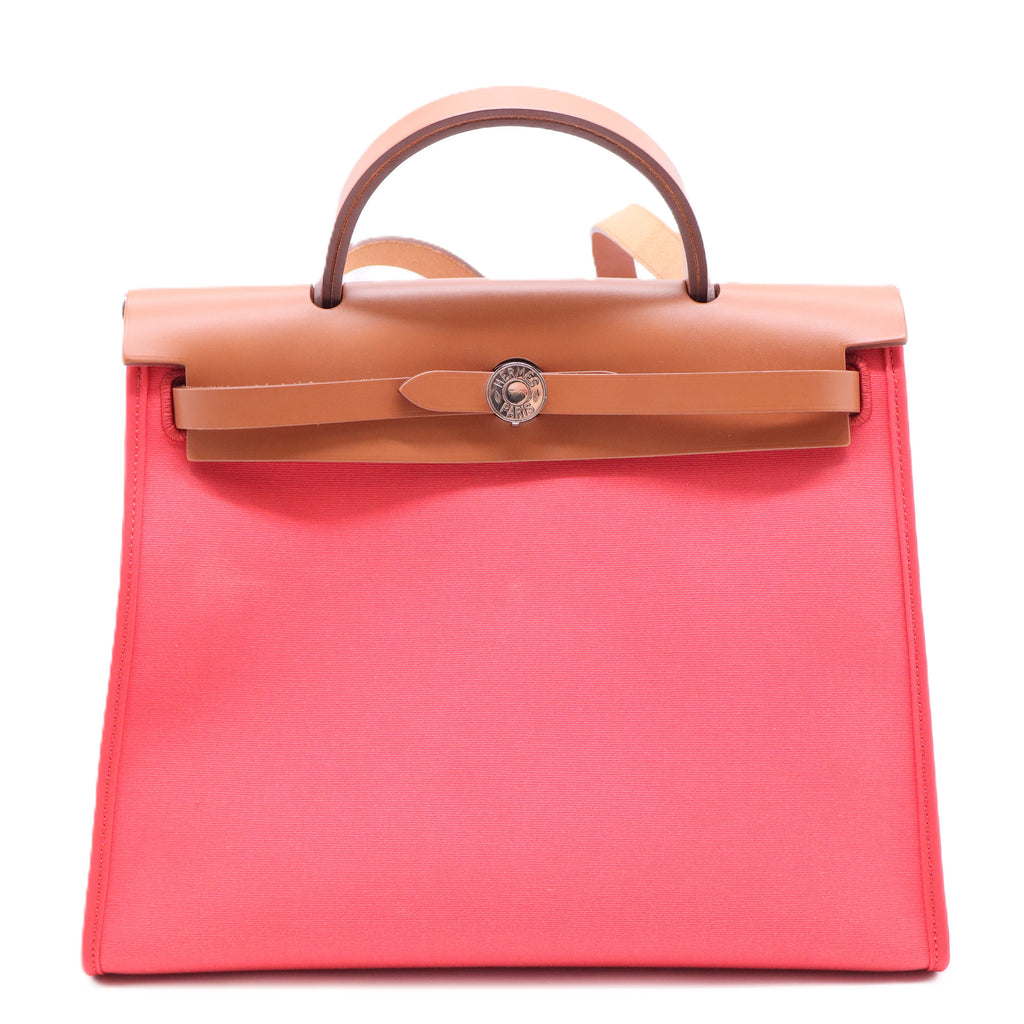 Herbag Zip Leather and Toile 31