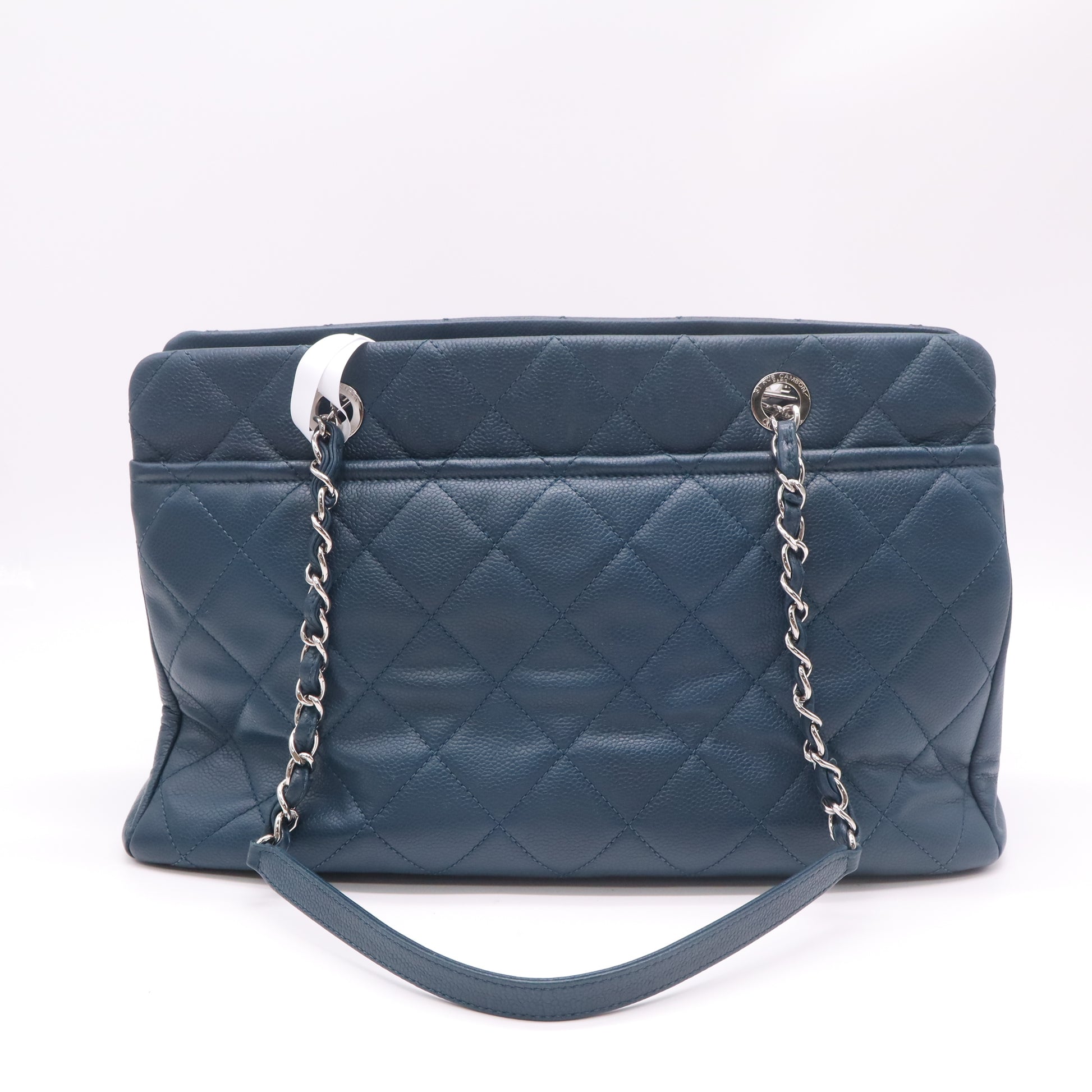 Chanel Caviar Quilted Timeless CC Soft Shopping Tote B23008