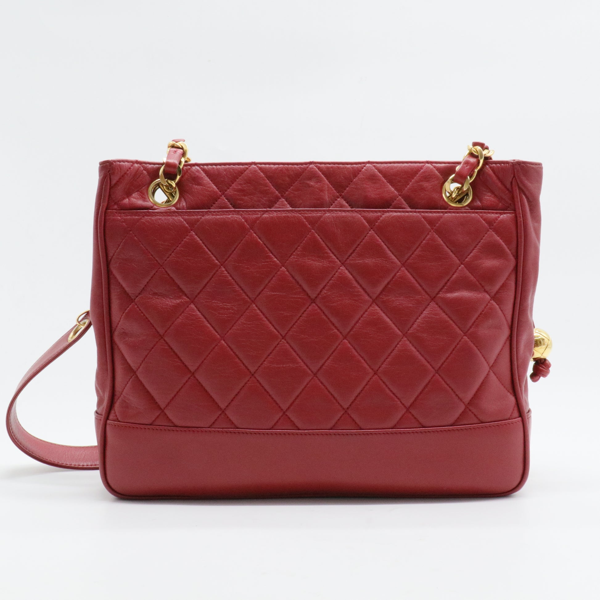 Quilted Leather Tote