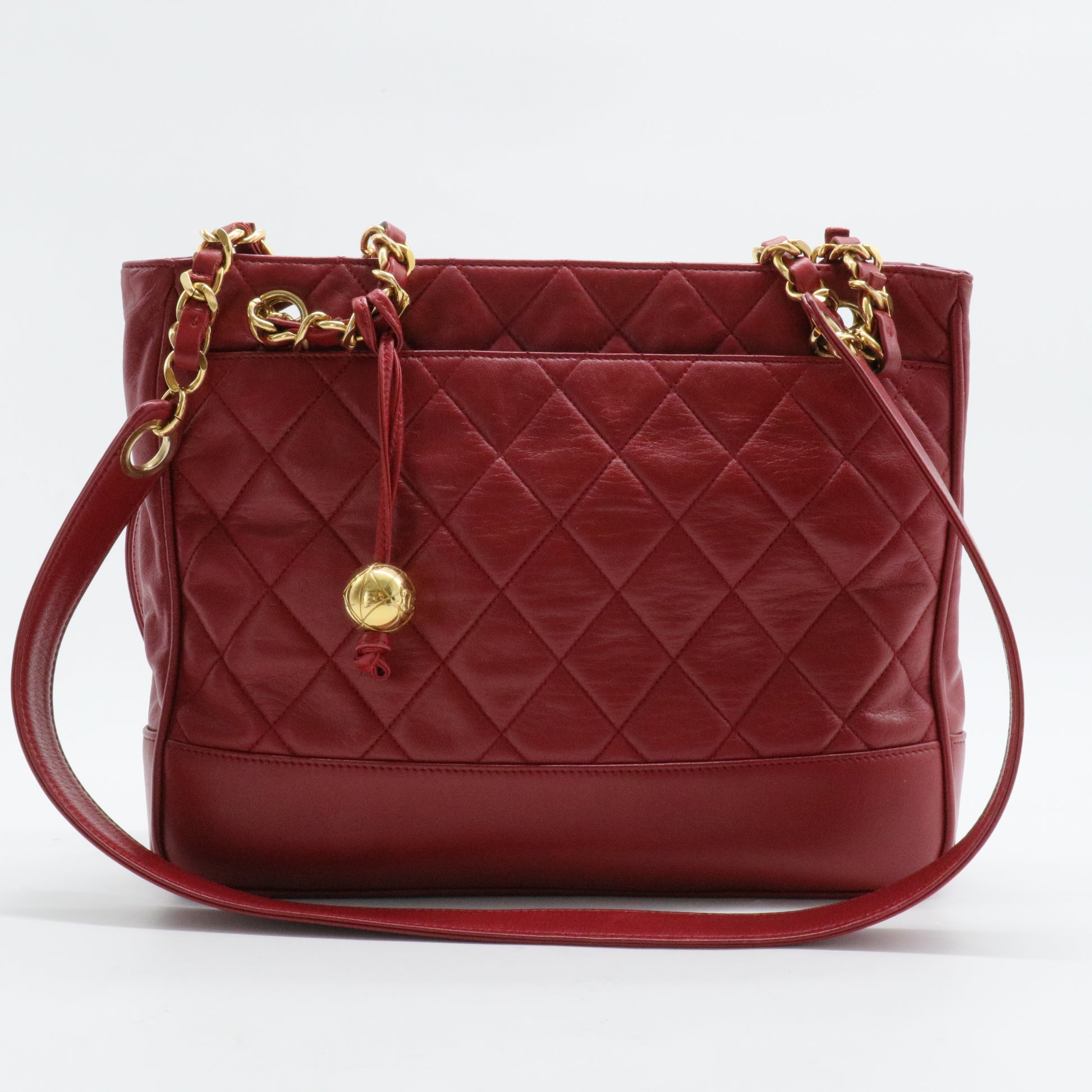 Quilted Leather Tote