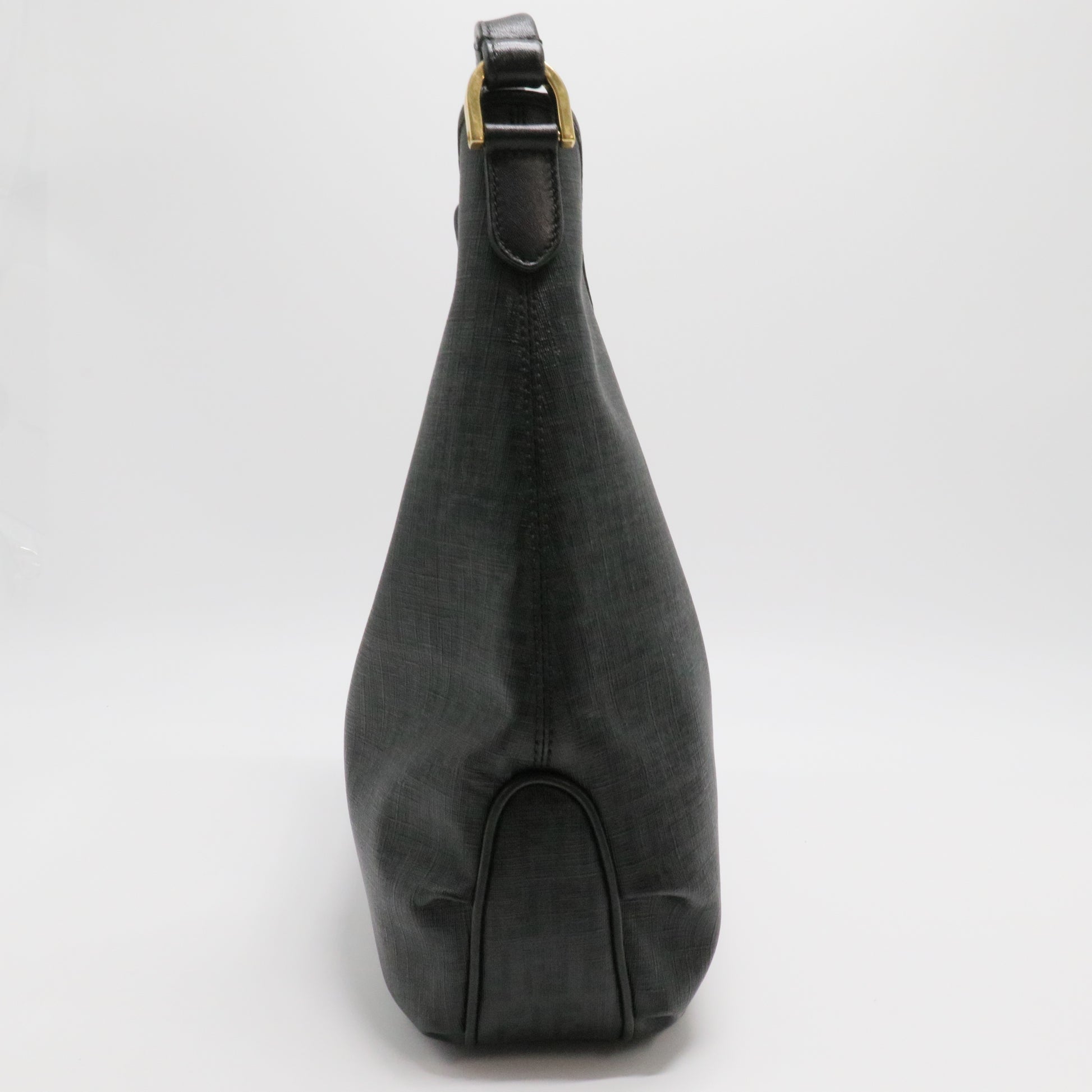 Black Zucchino Canvas Hobo
