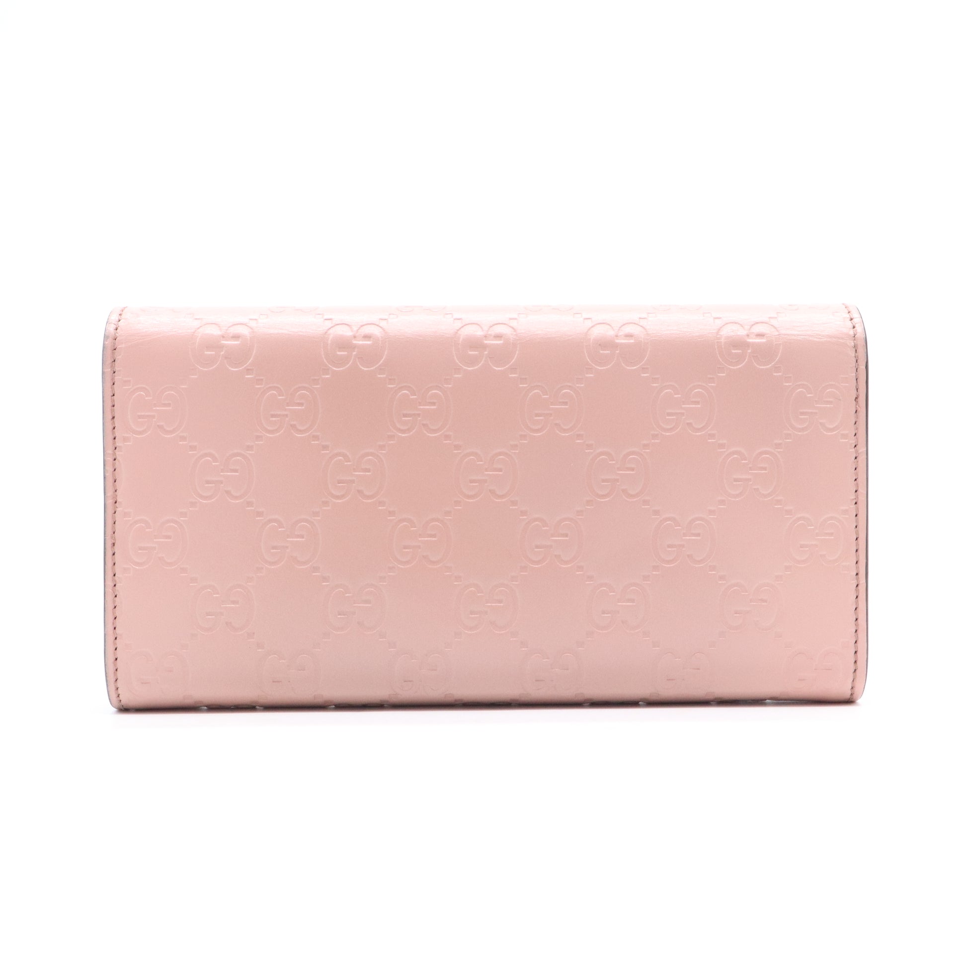 Gucci Guccissima Bowy Continental Flap Wallet W21064