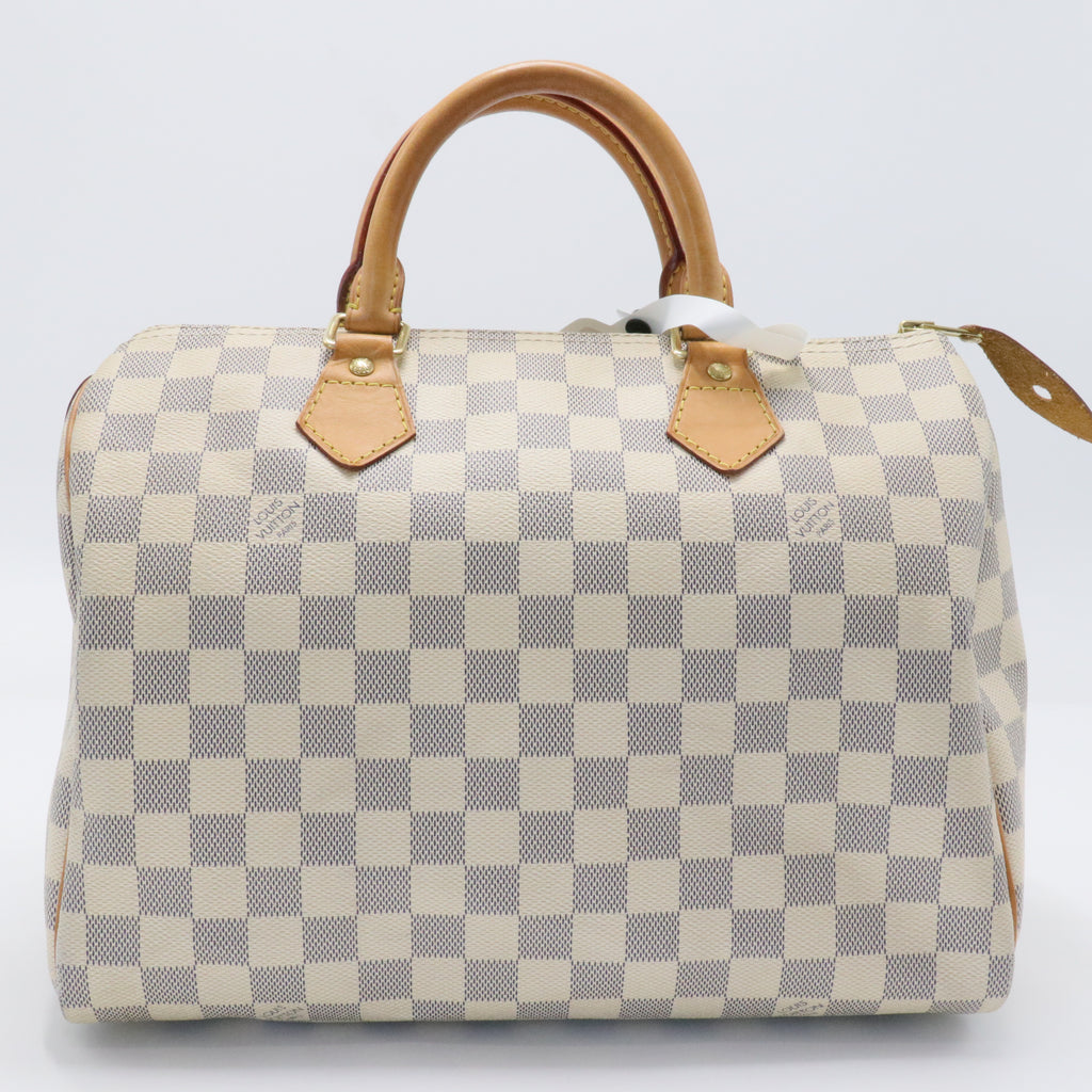 Speedy Handbag Damier Azur 30