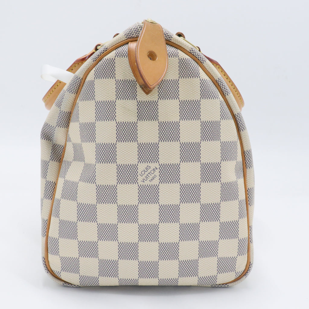 Speedy Handbag Damier Azur 30 Twins