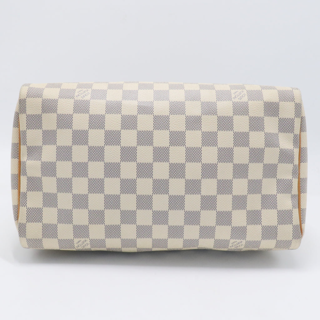 Speedy Handbag Damier Azur 30 Twins
