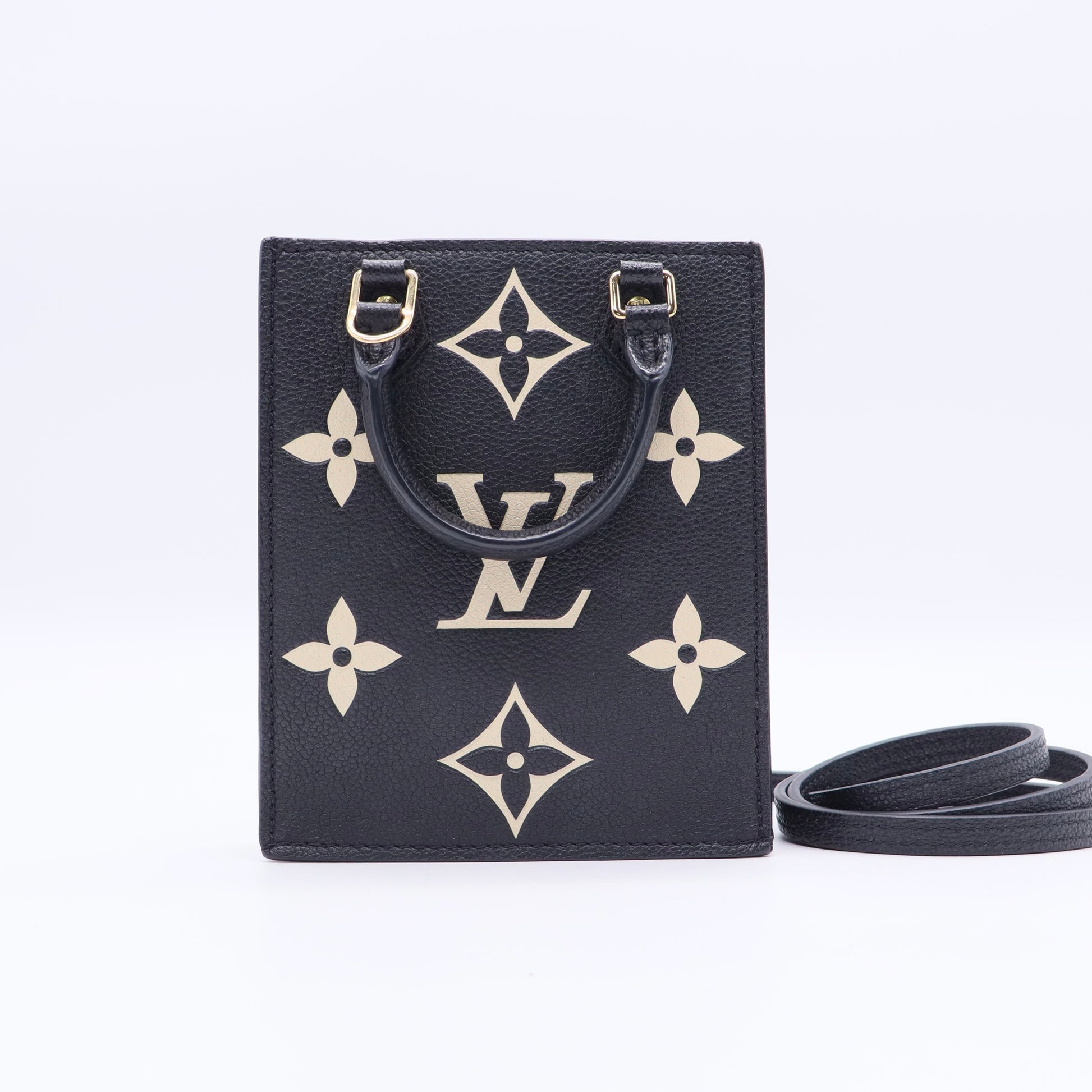 Petit Sac Plat Bag Bicolor Monogram Empreinte Giant TWINS LDJ3354