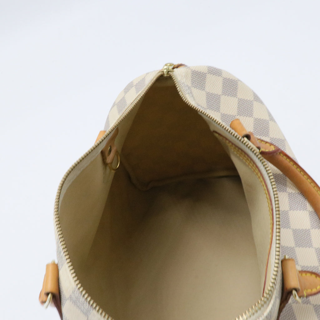 Speedy Handbag Damier Azur 30 Twins