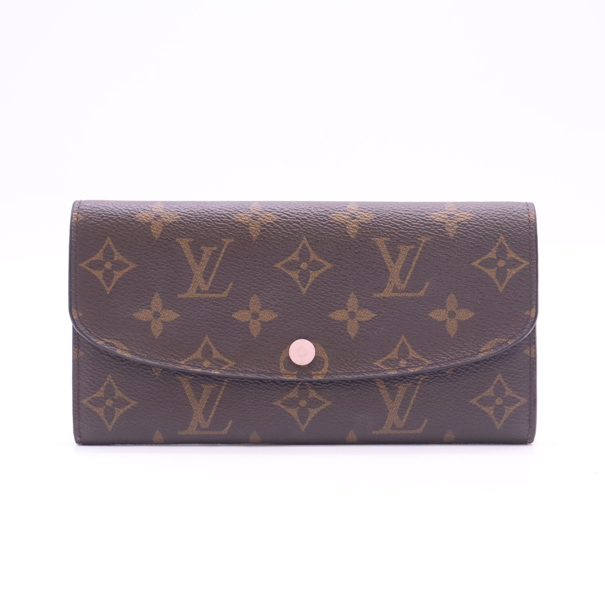 Monogram Emilie Wallet Rose Ballerine W23388