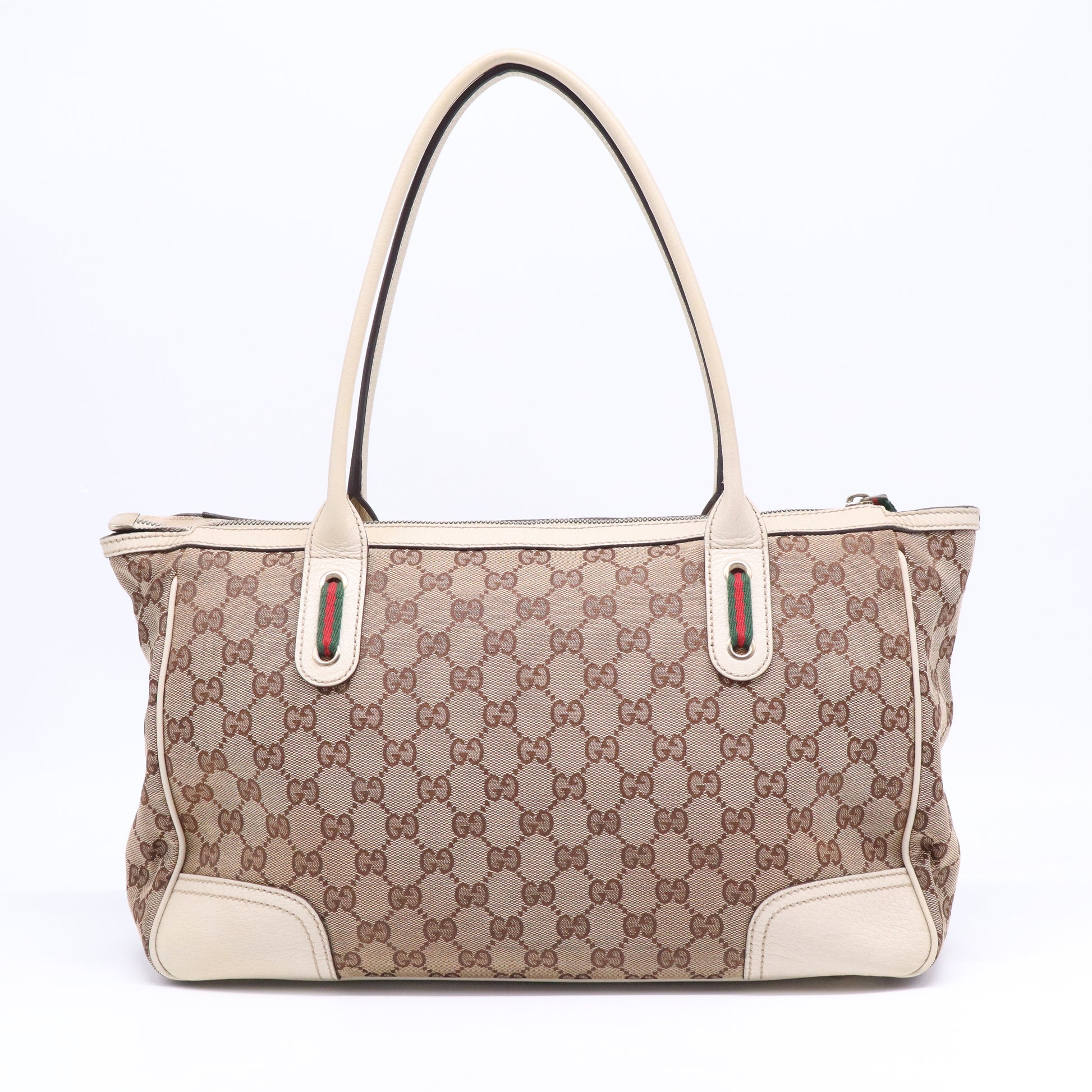 Monogram Medium Princy Tote Off White B21530