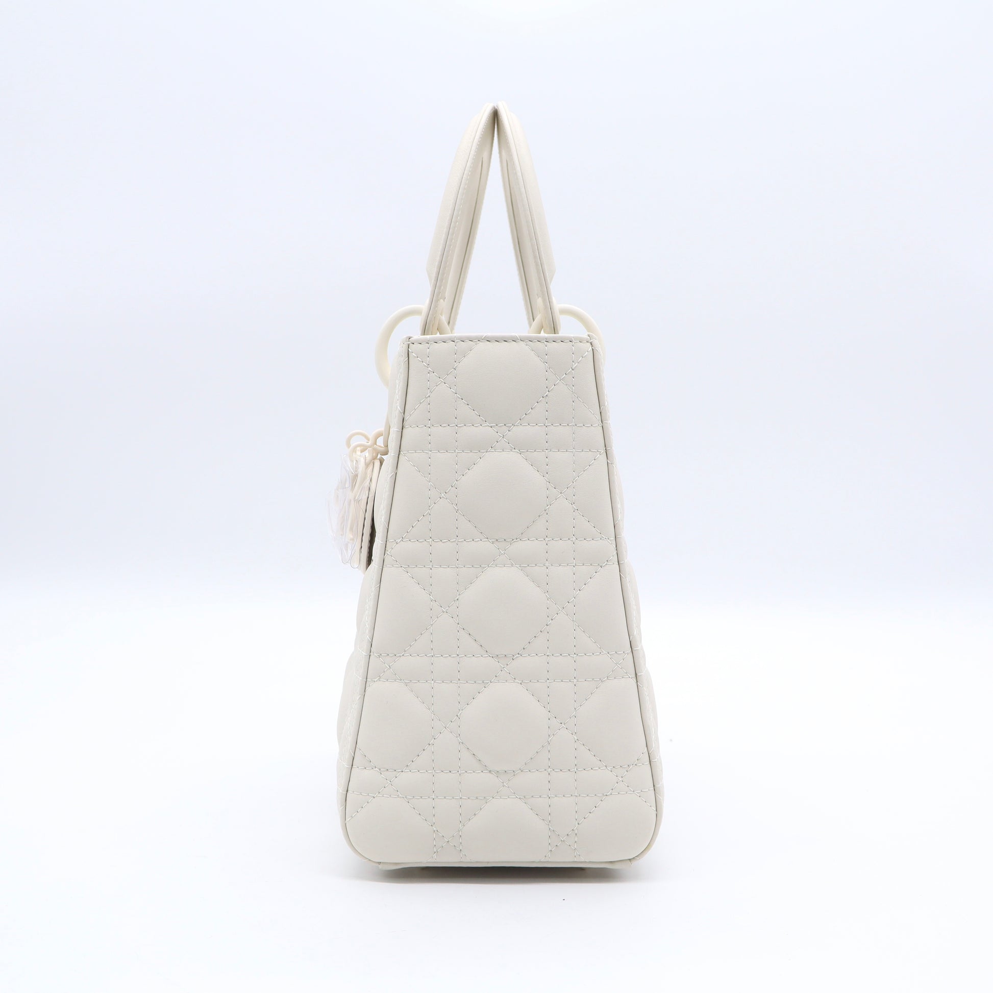 Ultra Matte Lady Dior Bag Cannage Quilt Calfskin Medium Twins LDJ3369