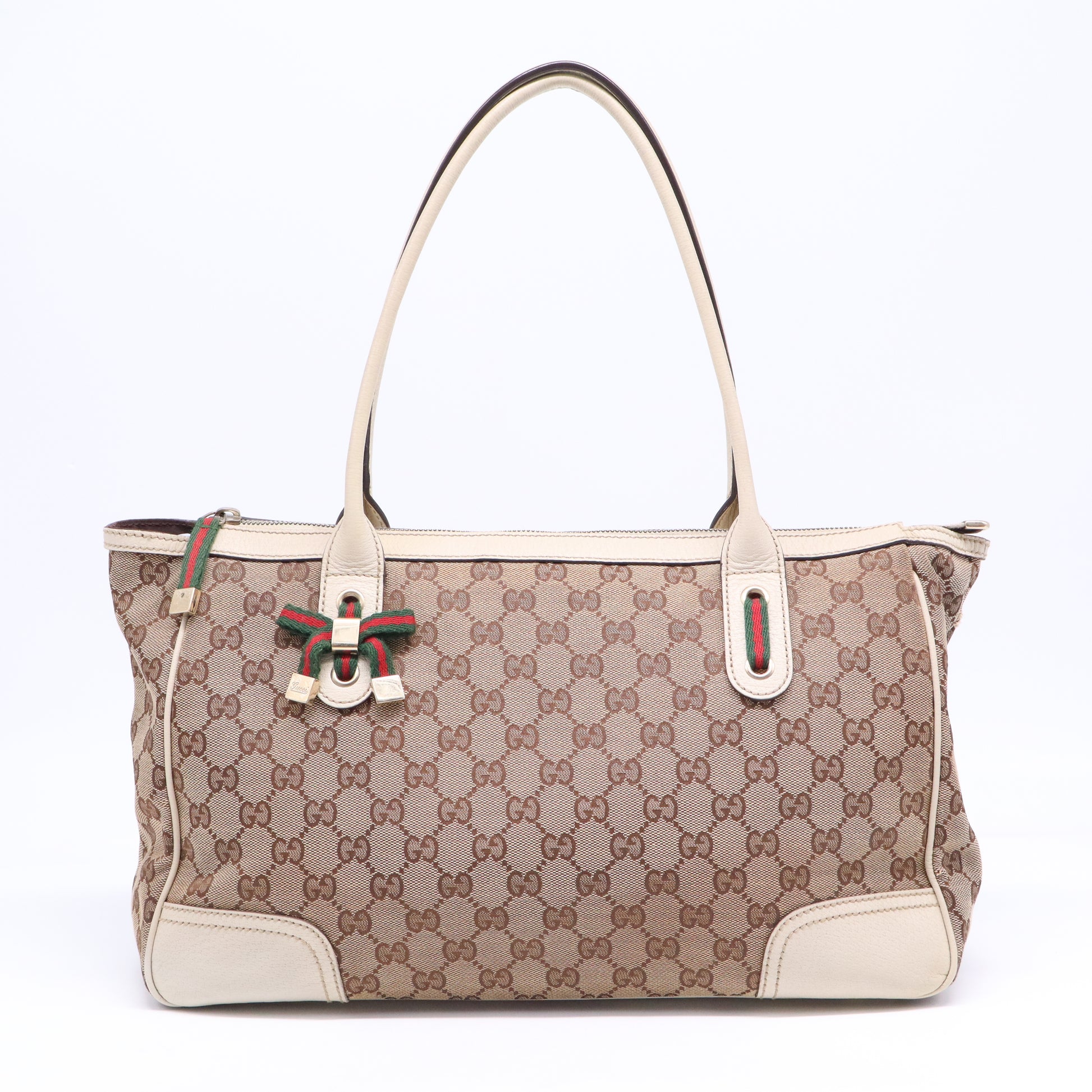 Monogram Medium Princy Tote Off White B21530