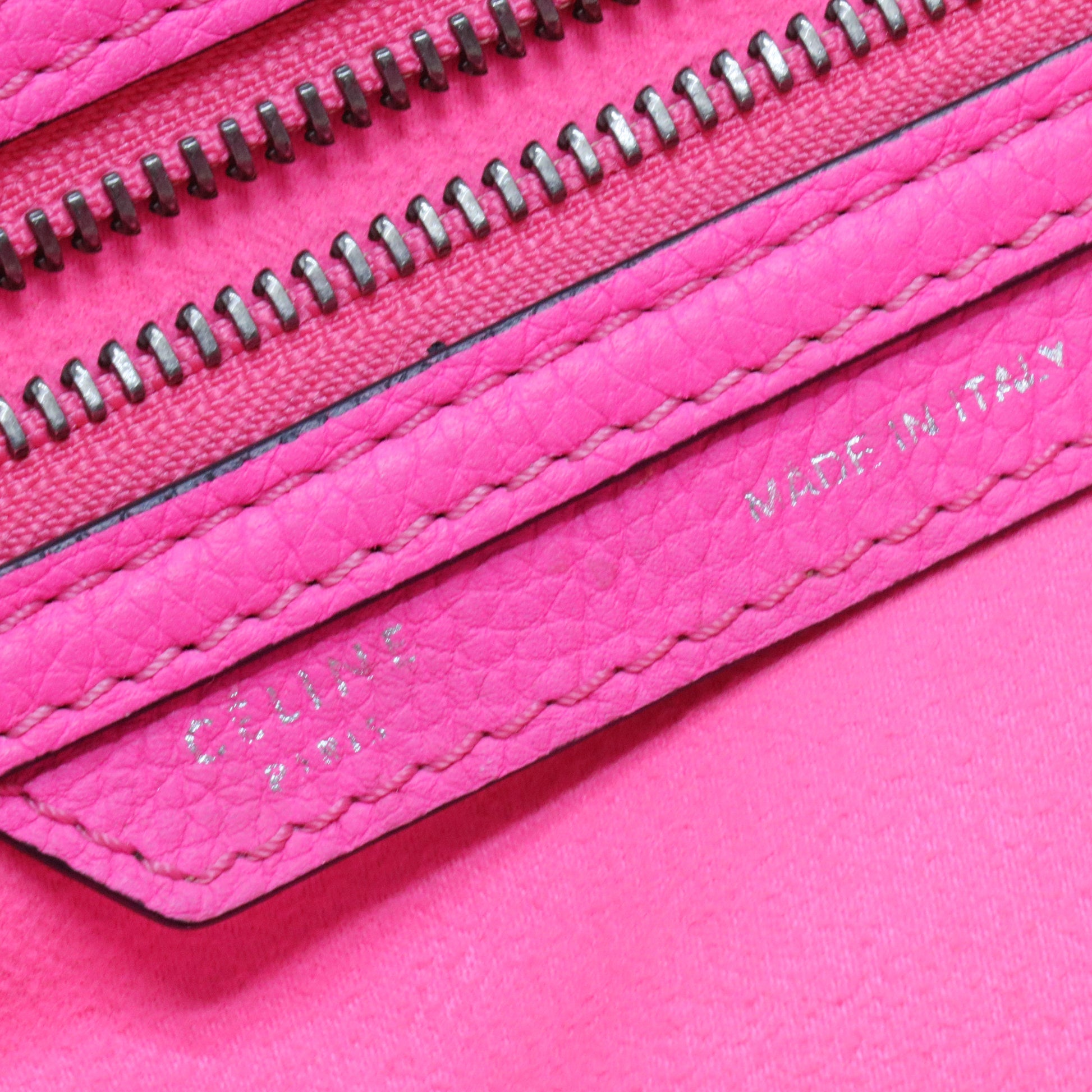 Fluo Pink Mini Luggage Tote