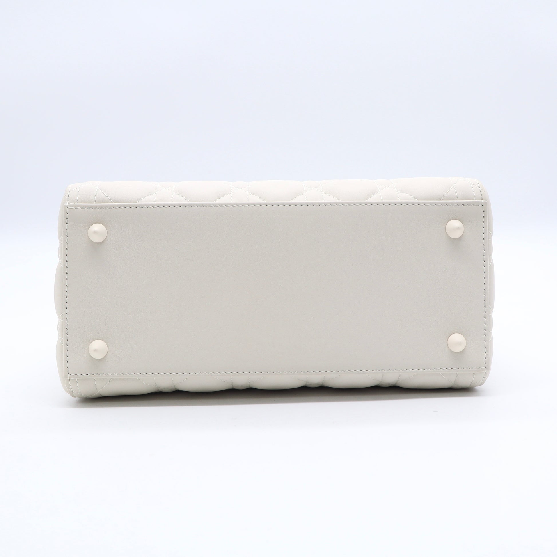 Ultra Matte Lady Dior Bag Cannage Quilt Calfskin Medium Twins LDJ3369