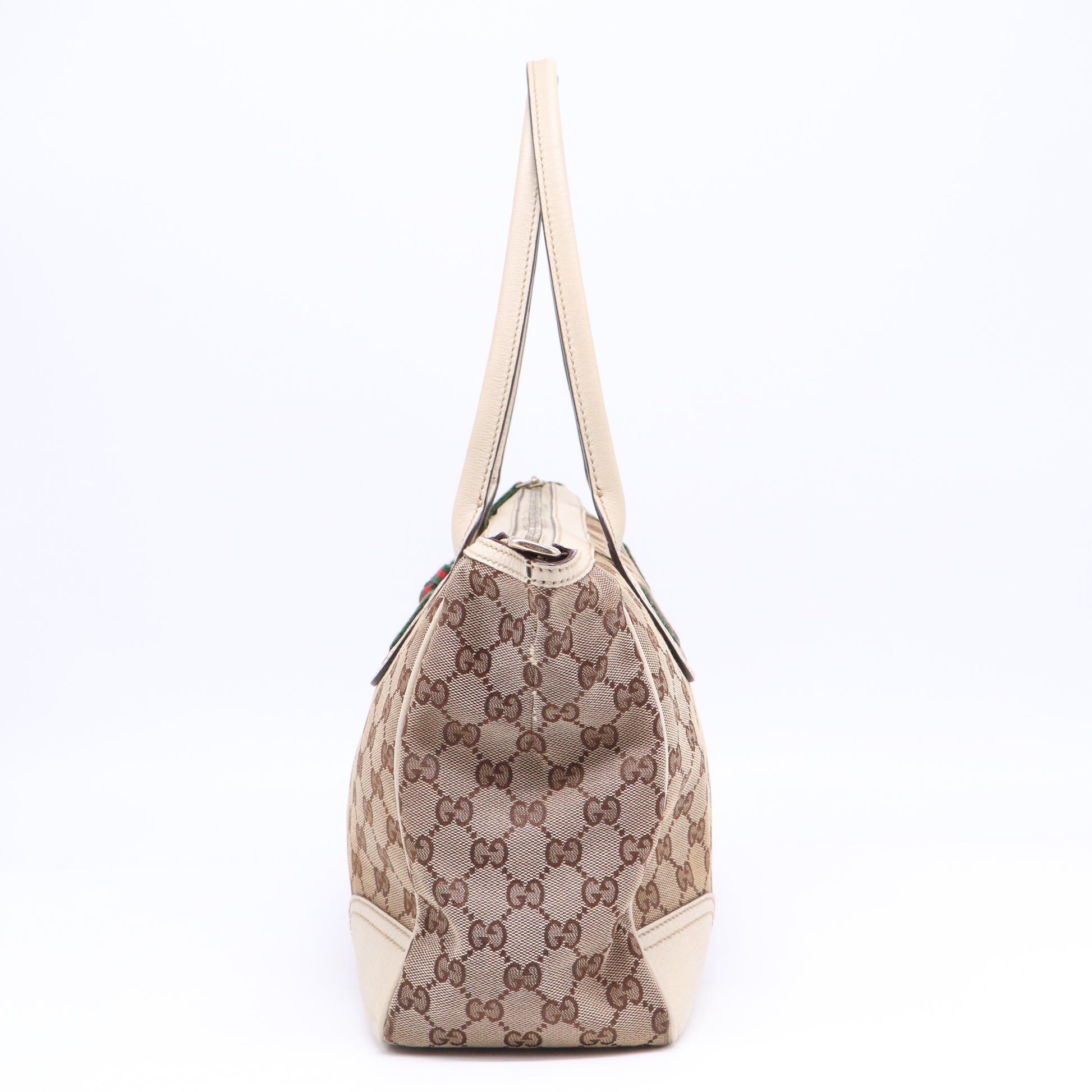 Monogram Medium Princy Tote Off White B21530