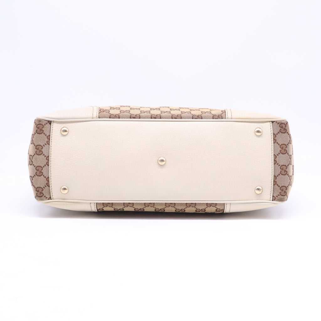 Monogram Medium Princy Tote Off White B21530