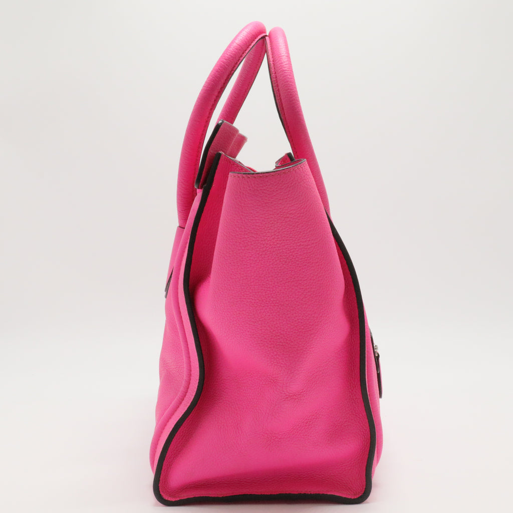 Fluo Pink Mini Luggage Tote