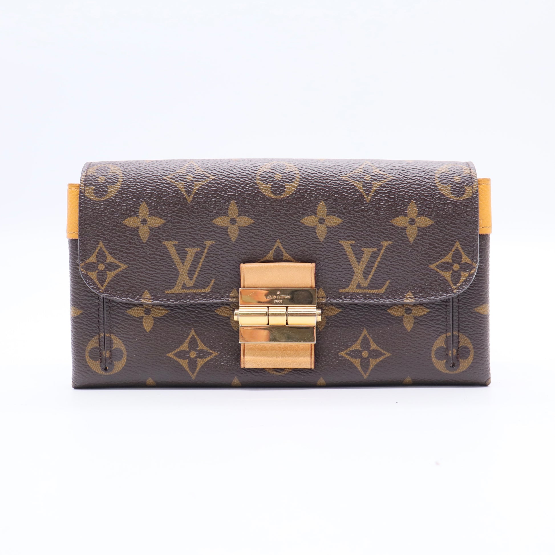 Bordeaux Monogram Canvas Elysee Wallet Twins LDJ3375