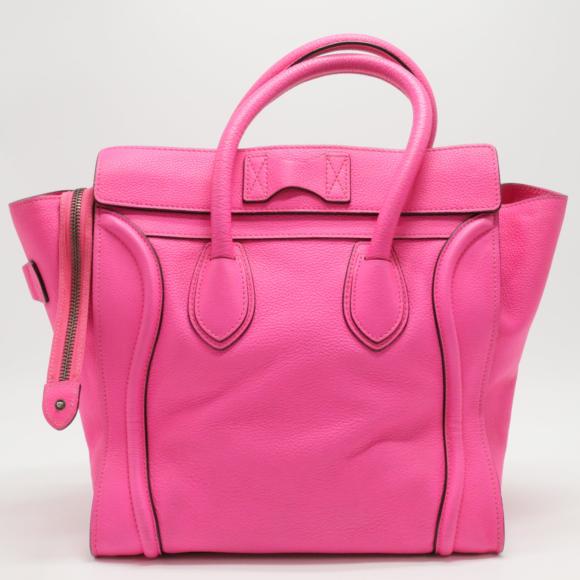 Fluo Pink Mini Luggage Tote