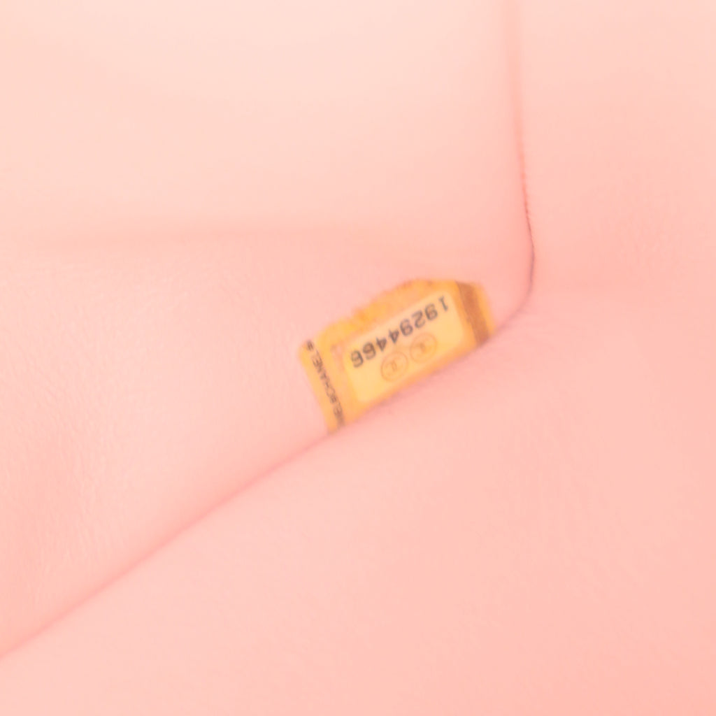 Jumbo Classic Double Flap Light Pink Silver Hardware