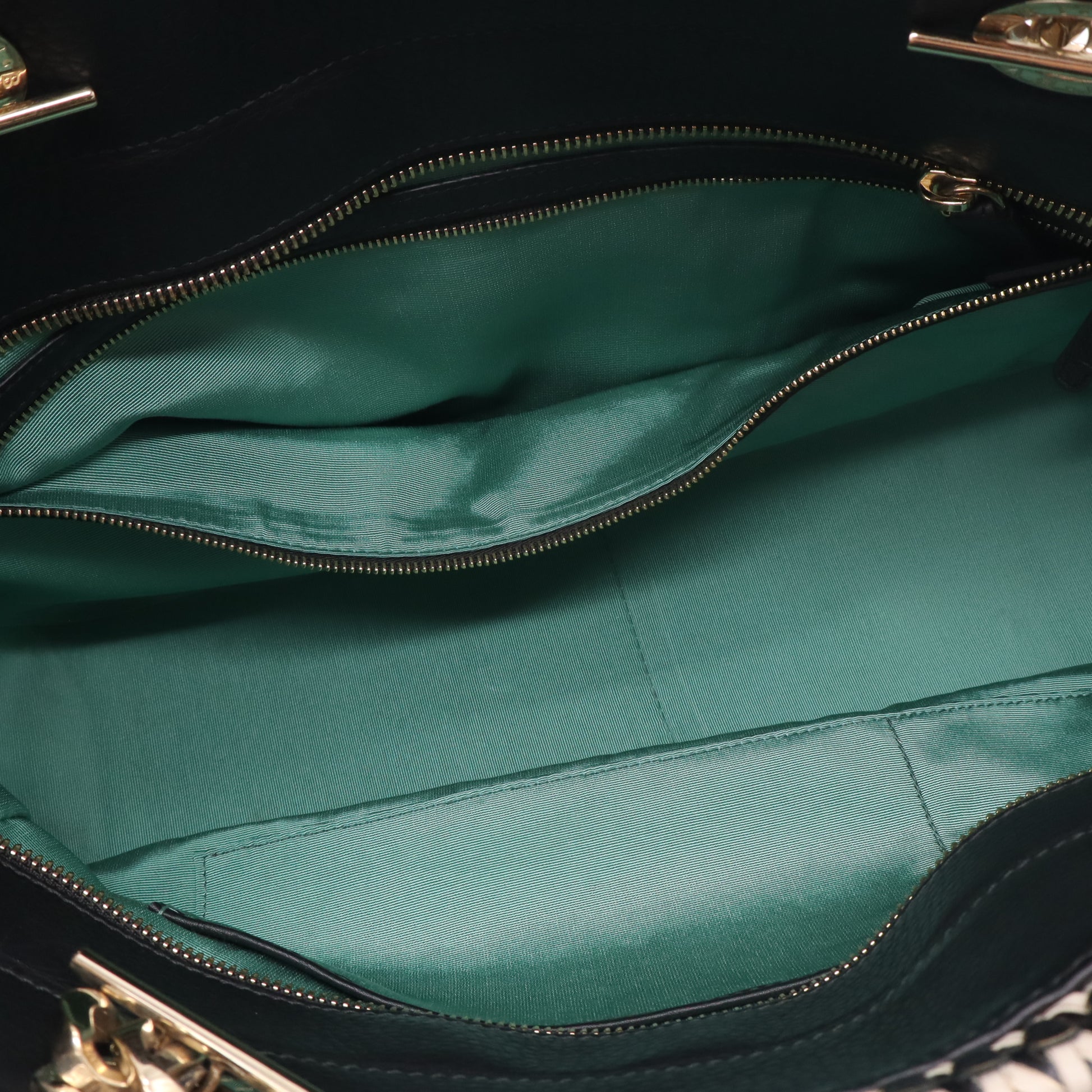 BVLGARI Monete Leather Tote Bag Twins LDZ228