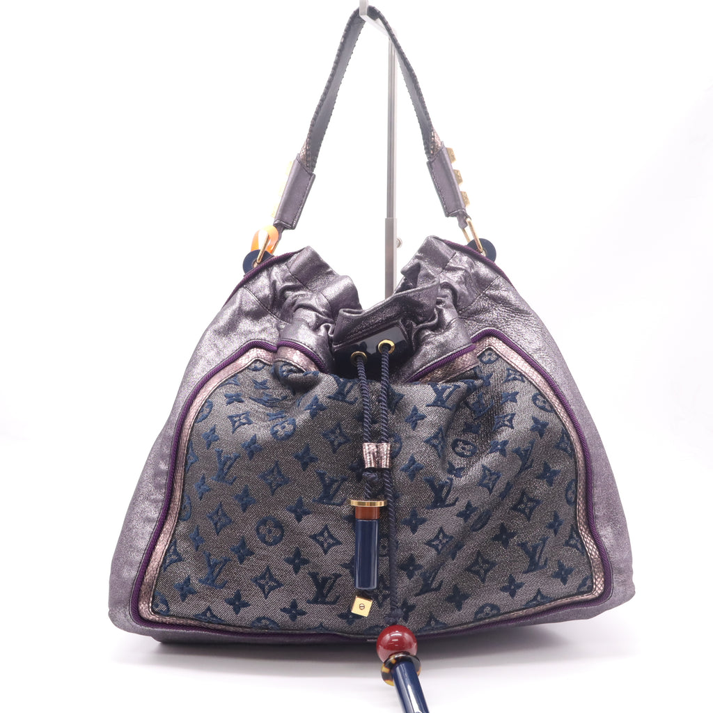 Bluebird Handbag Limited Edition Monogram Lurex Canvas Twins LDZ220