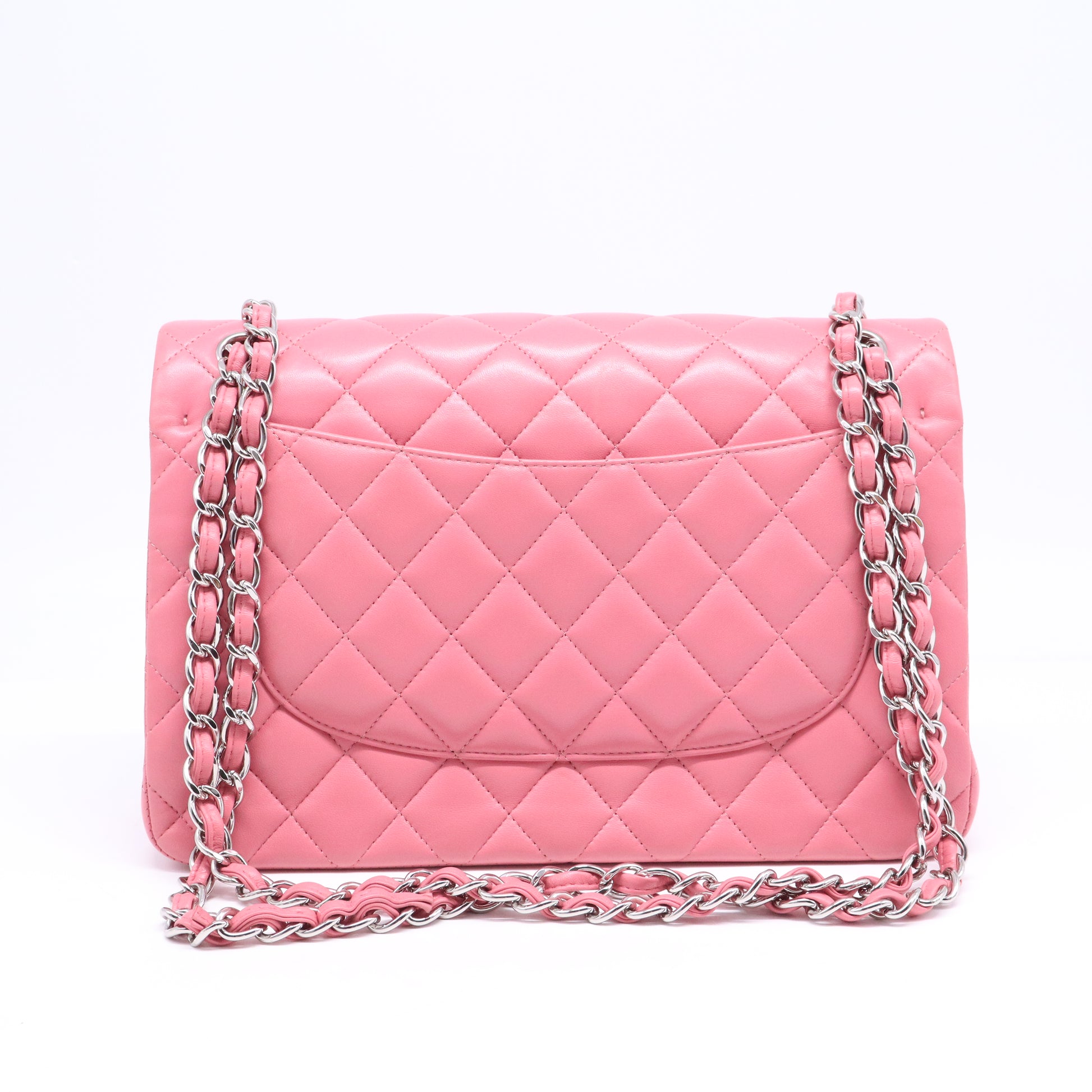 Classic Double Flap Bag Quilted Lambskin Jumbo B21640