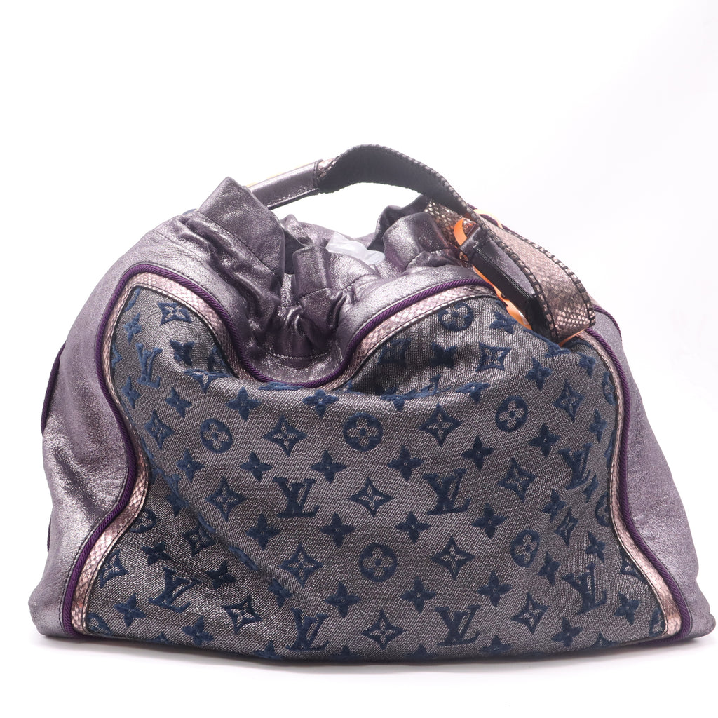 Bluebird Handbag Limited Edition Monogram Lurex Canvas Twins LDZ220