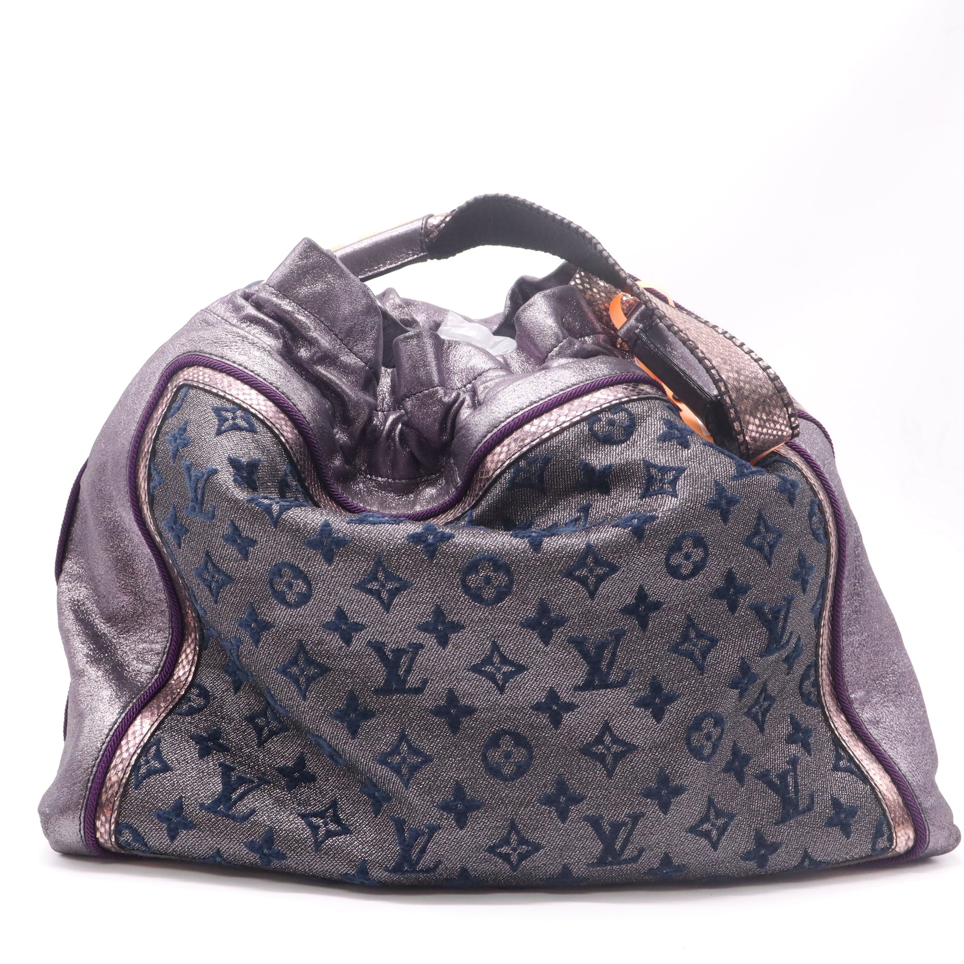 Bluebird Handbag Limited Edition Monogram Lurex Canvas Twins LDZ220