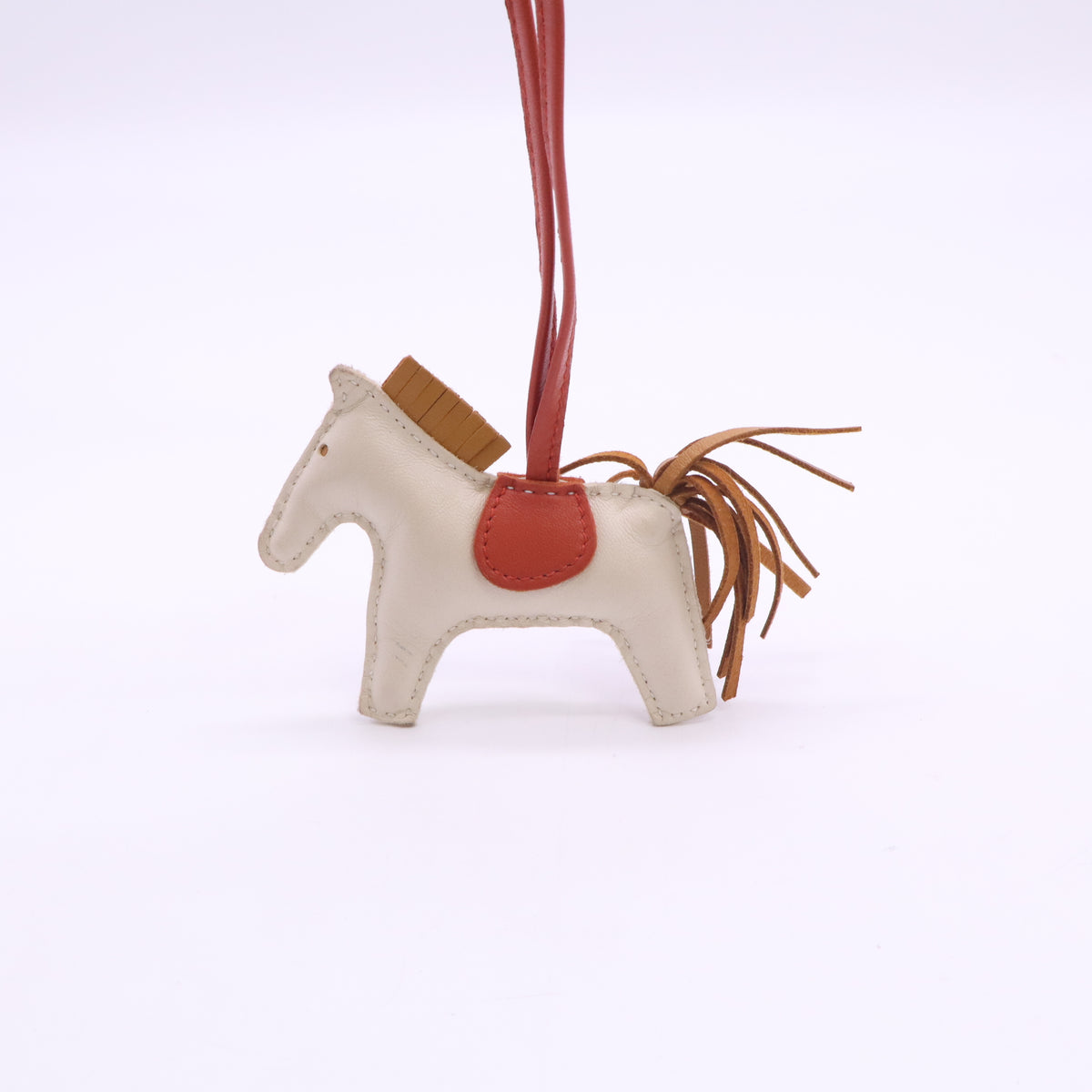 Milo Lambskin Grigri Rodeo Horse Bag Charm PM W23456