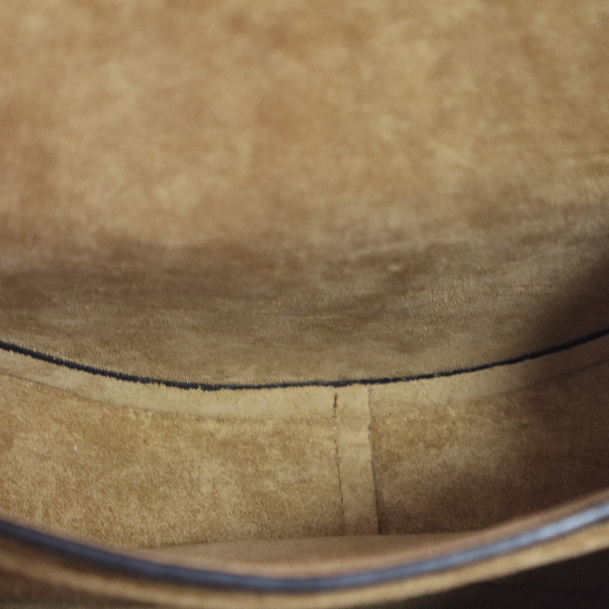 Grained Calfskin Mini Gate Crossbody Bag Caramel Pecan twins