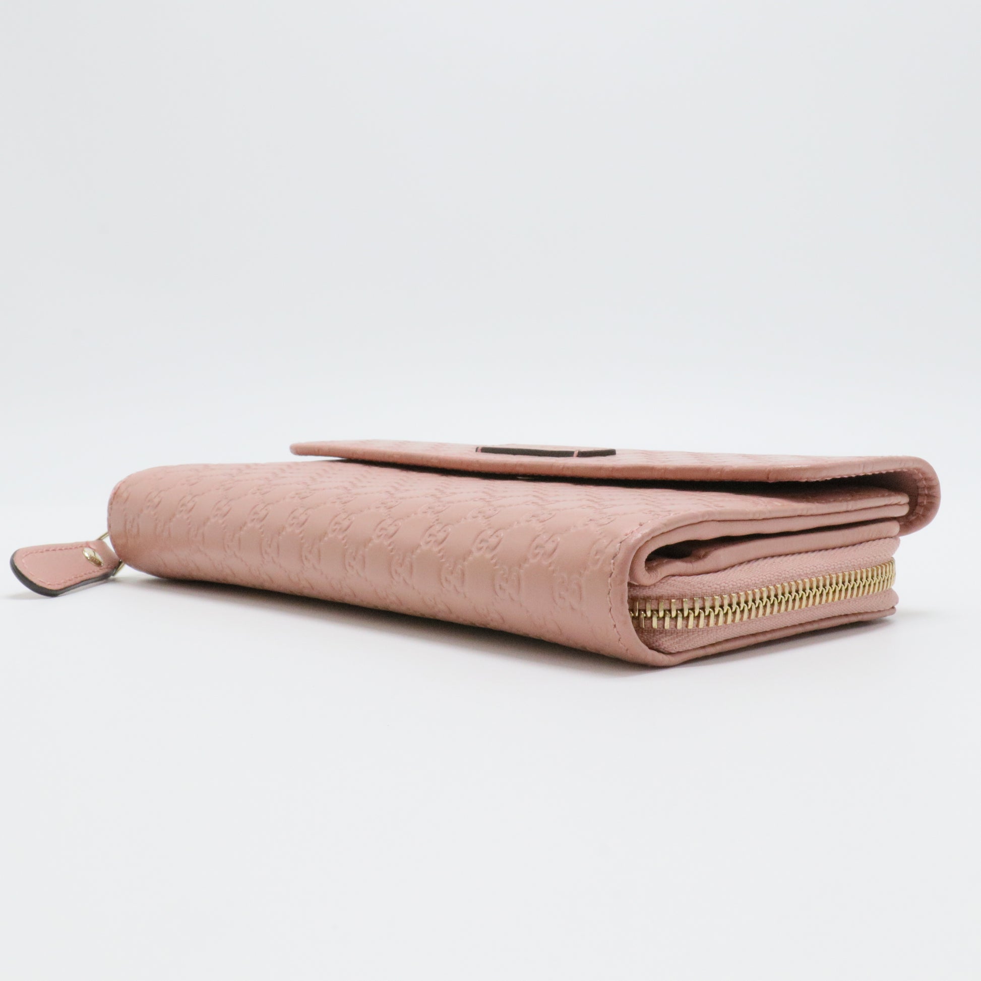 Microguccissima Continental Flap Wallet