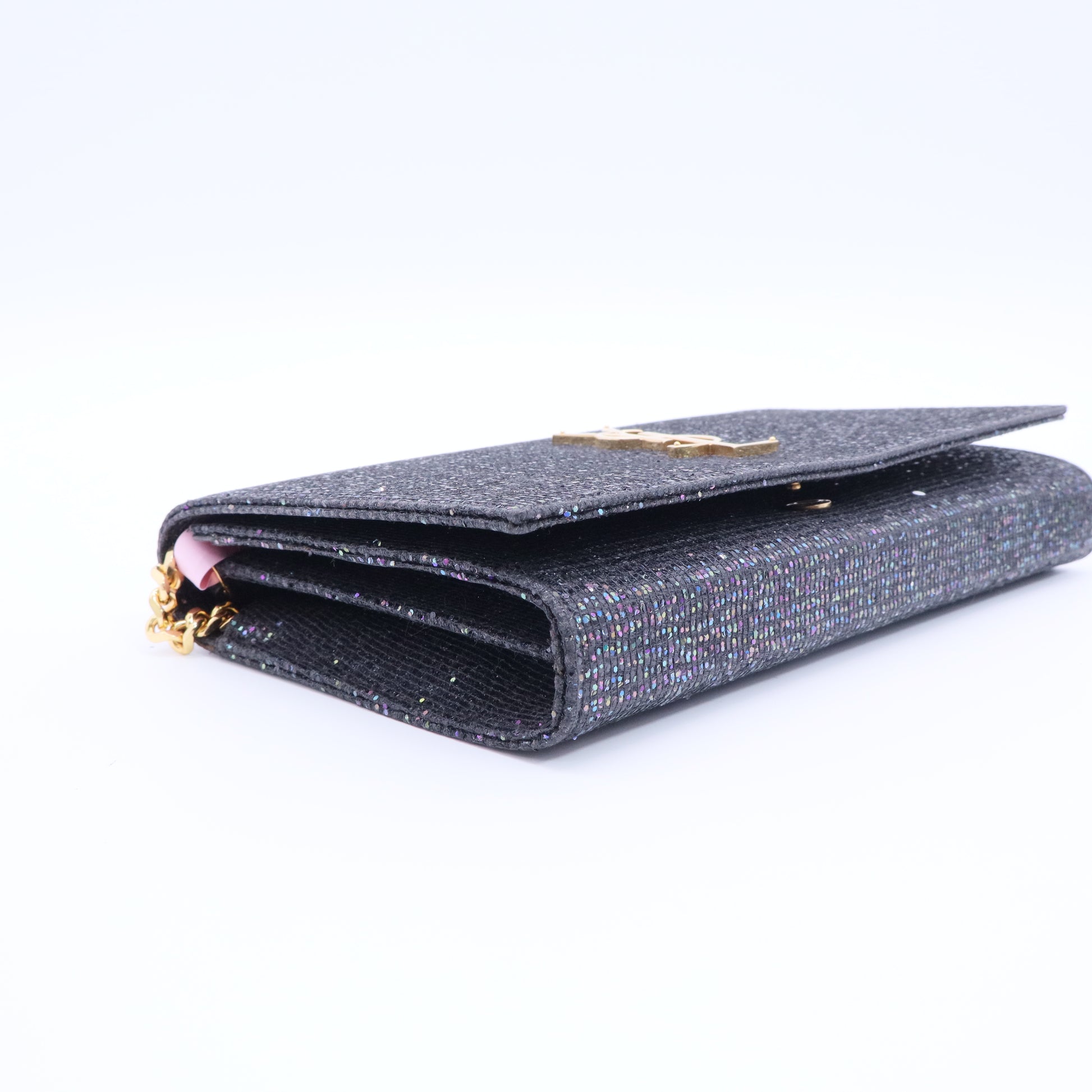 Black Sequined Shoulder Bag twins