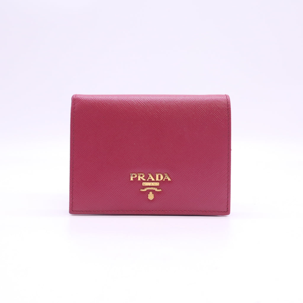 Prada Saffiano Lux Leather Wallet W23515