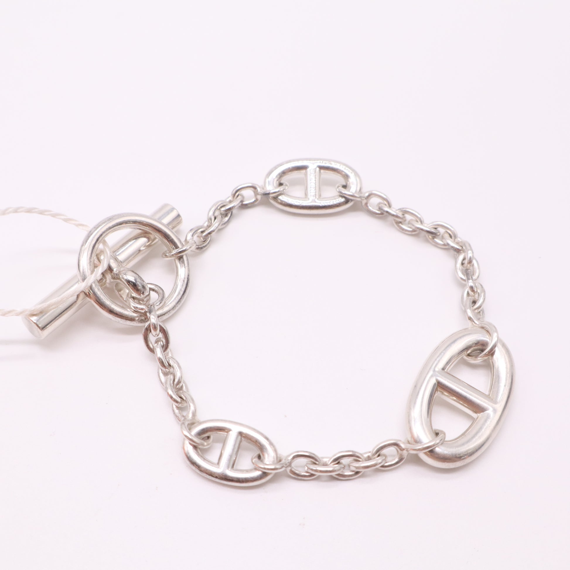 Hermes Chaine d'Ancre Farandole Bracelet Twins LDZ213