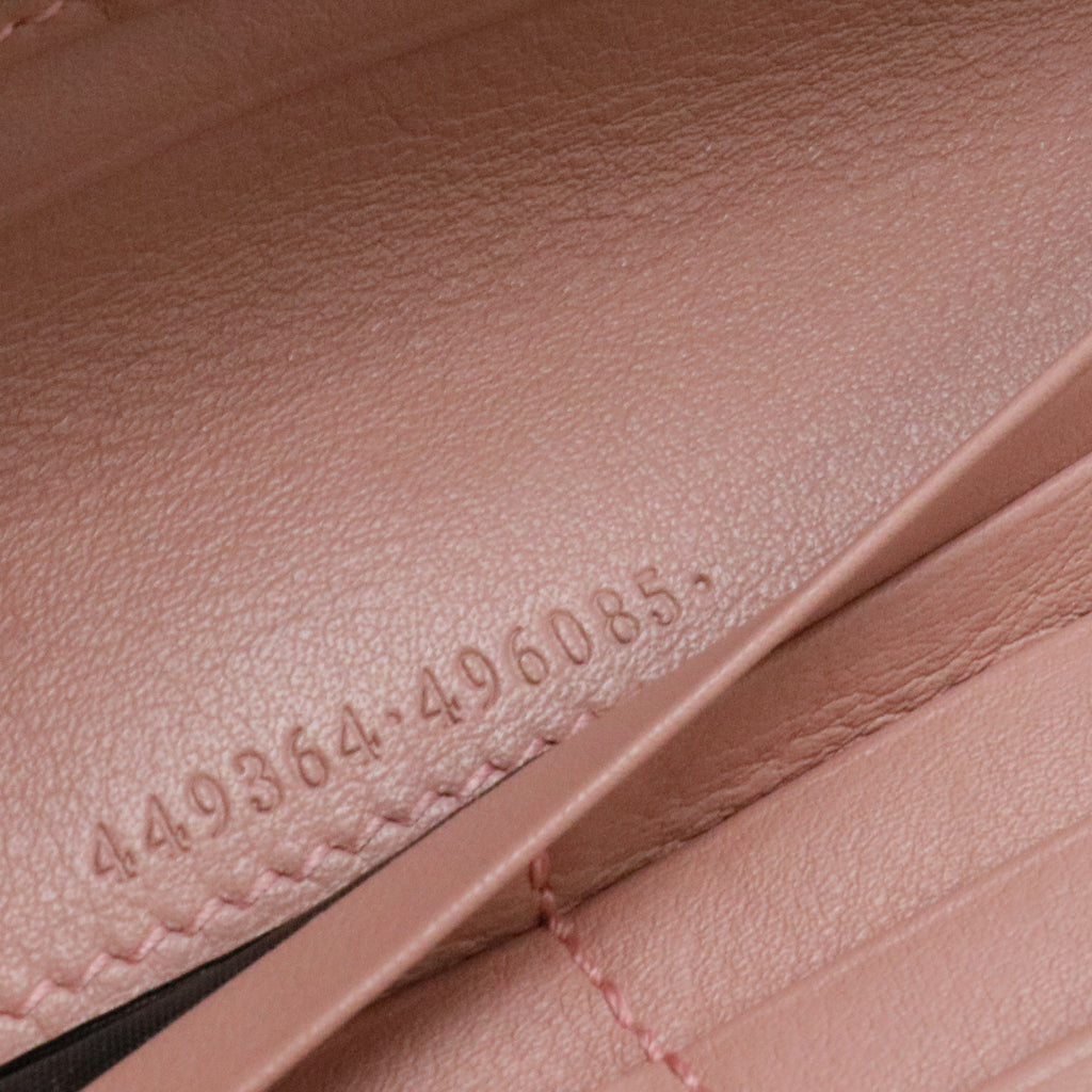 Microguccissima Continental Flap Wallet
