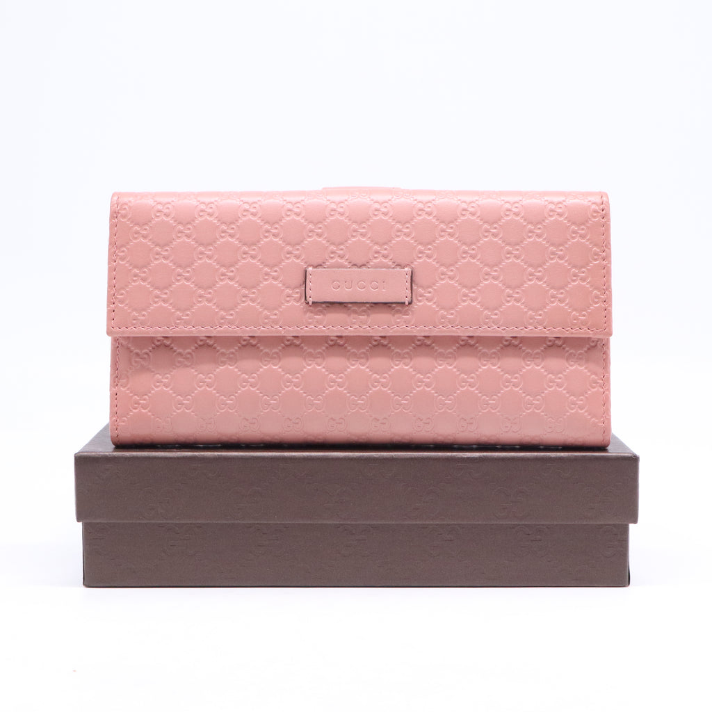Gucci Microguccissima Continental Flap Wallet W21071