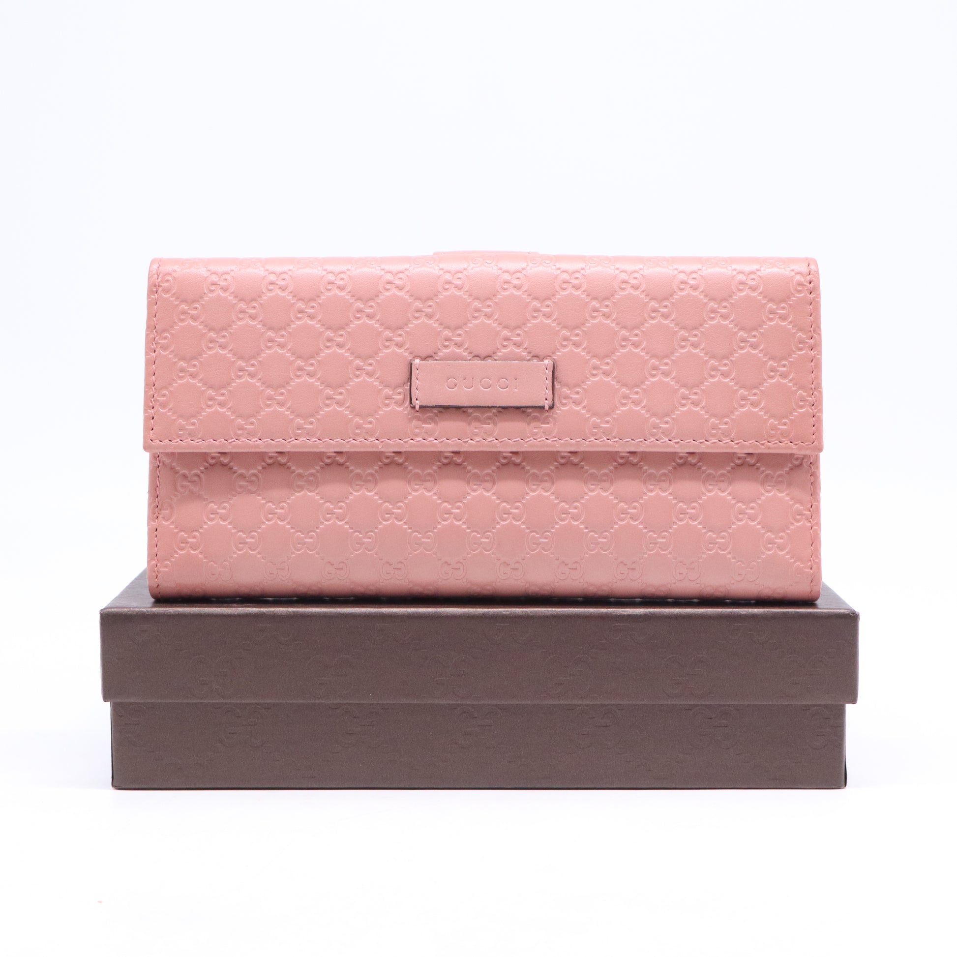 Gucci Microguccissima Continental Flap Wallet W21071
