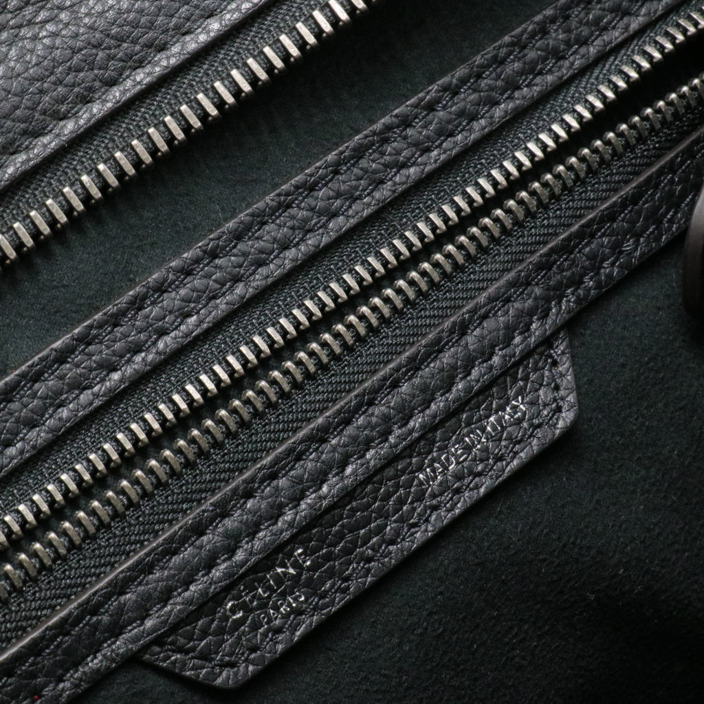 Luggage Bag Smooth Leather Micro