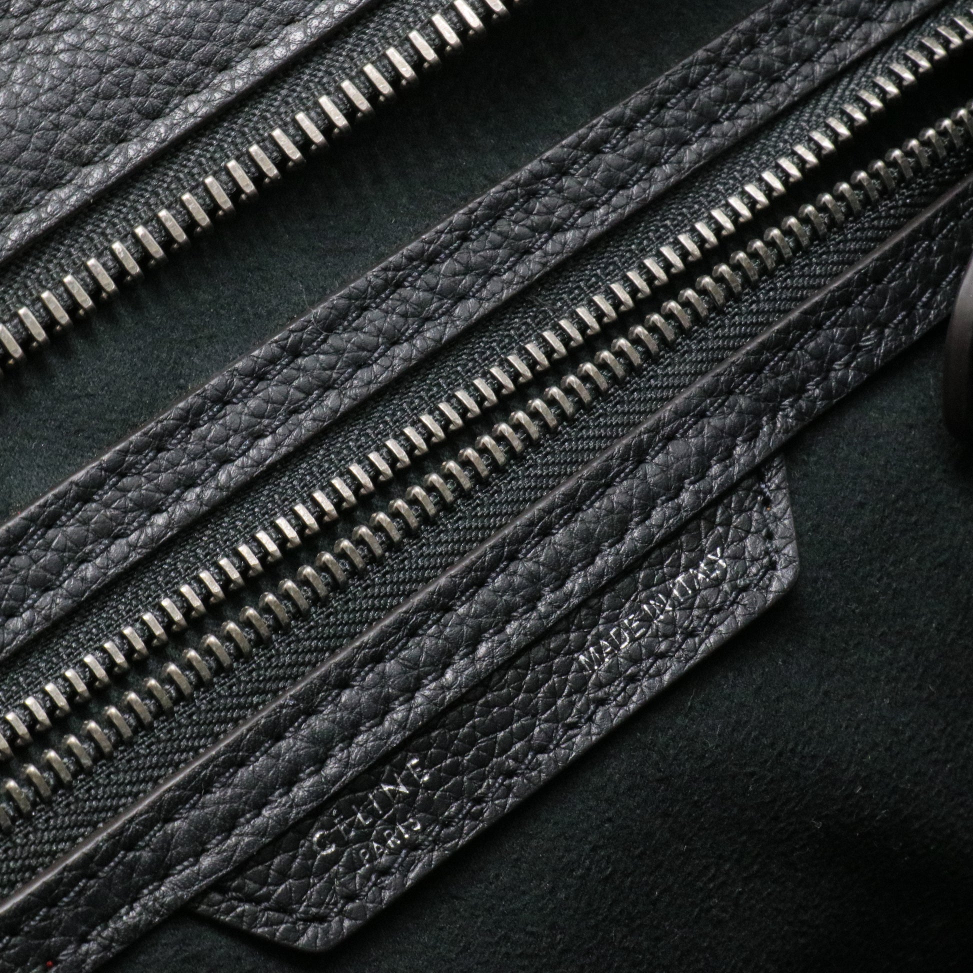 Luggage Bag Smooth Leather Micro
