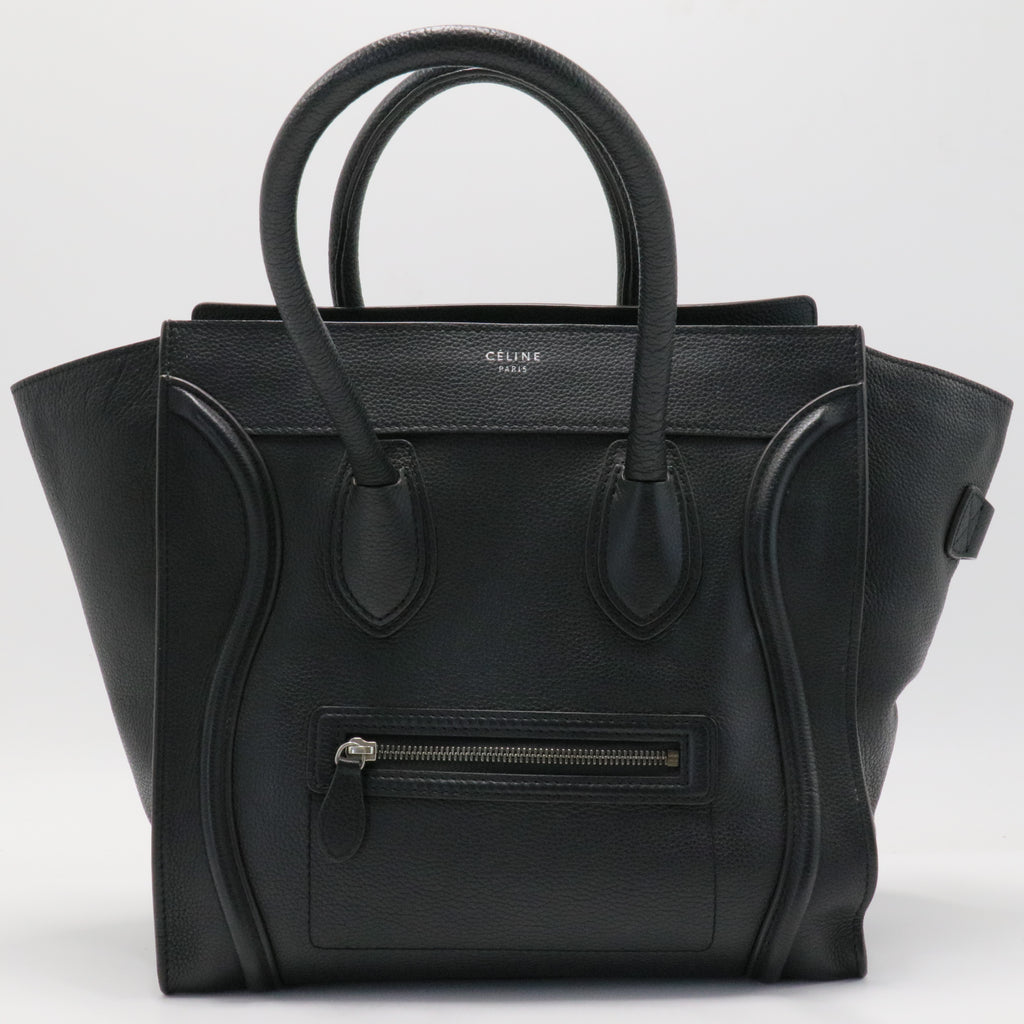 Luggage Bag Smooth Leather Micro