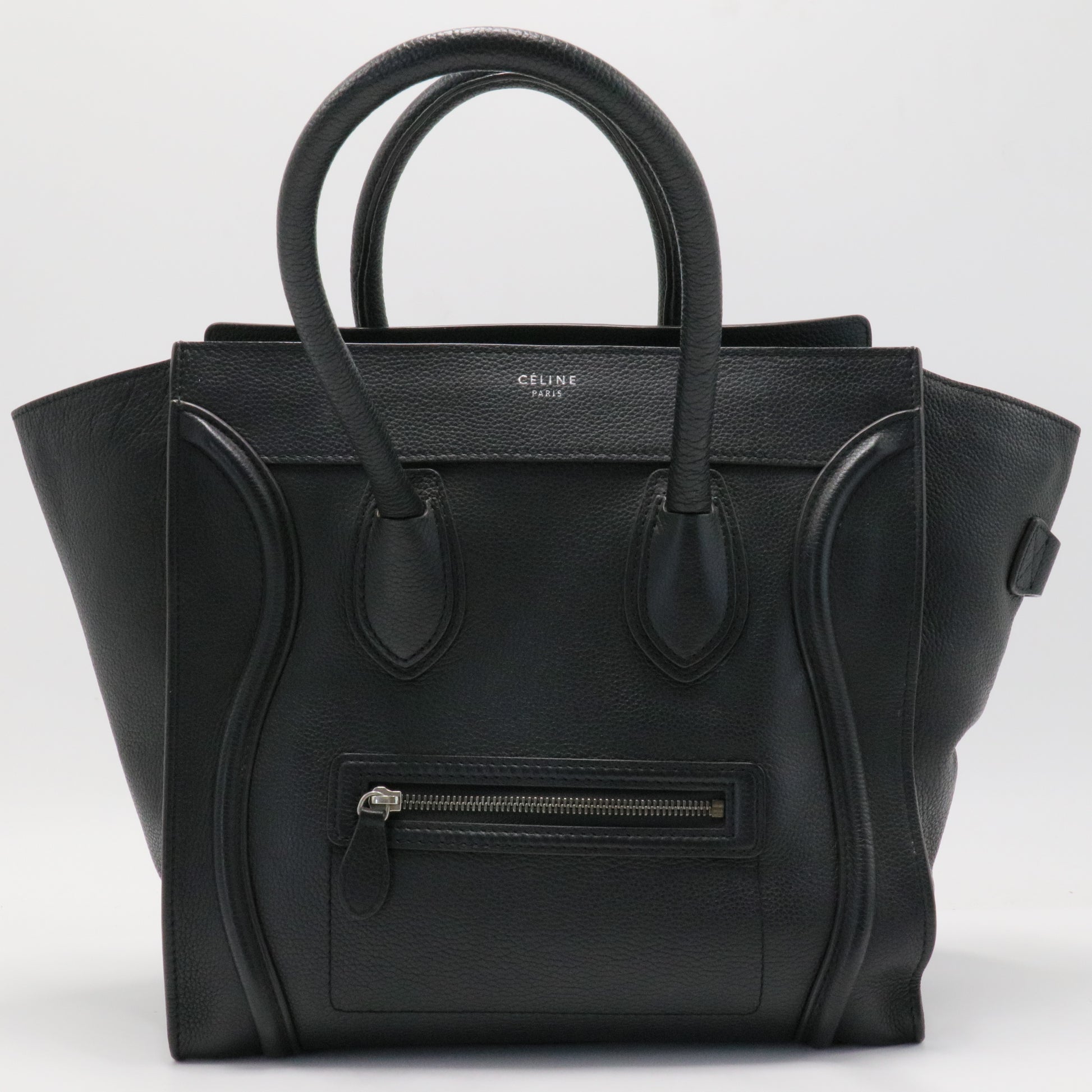 Luggage Bag Smooth Leather Micro