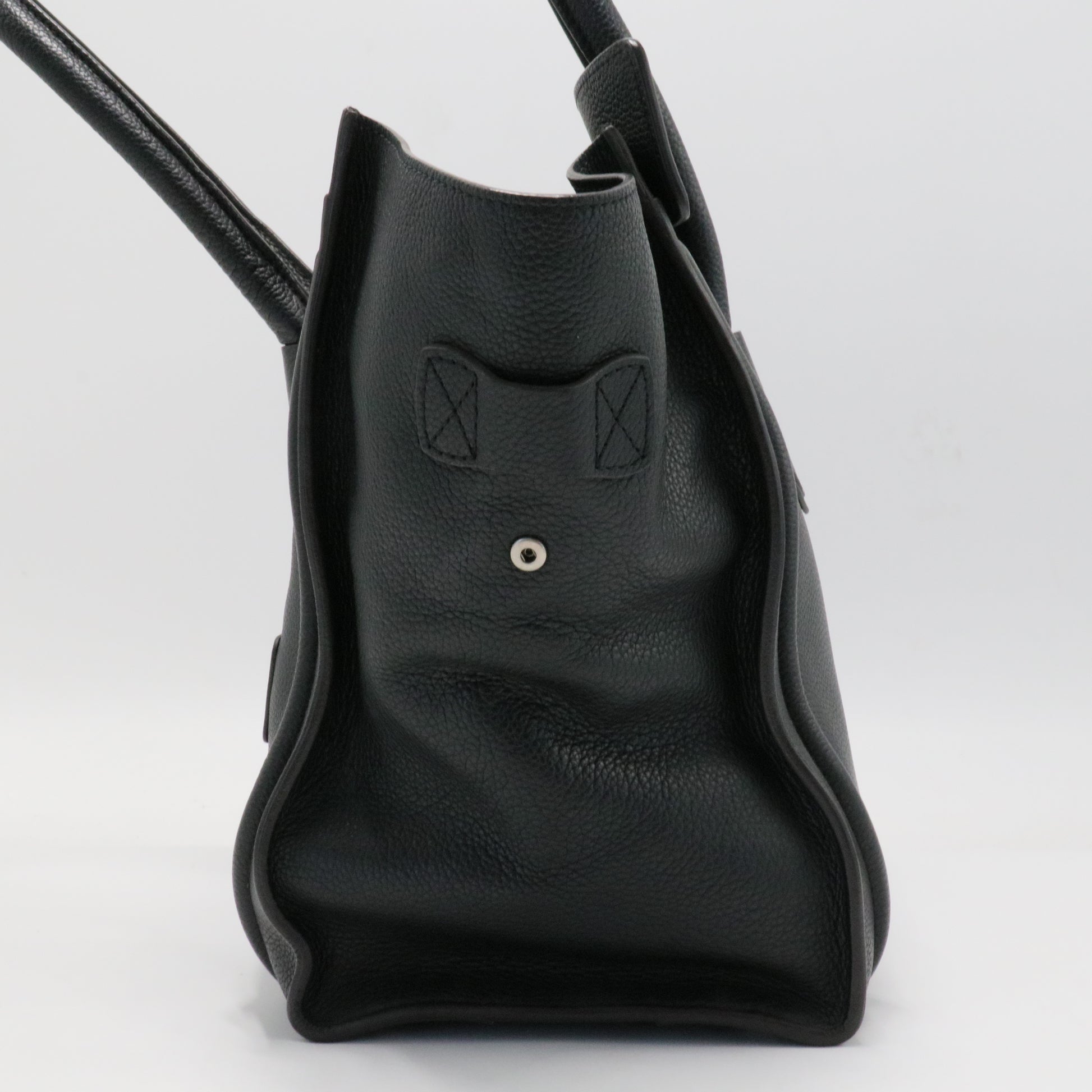 Luggage Bag Smooth Leather Micro
