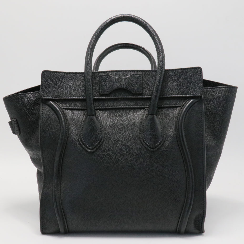 Luggage Bag Smooth Leather Micro