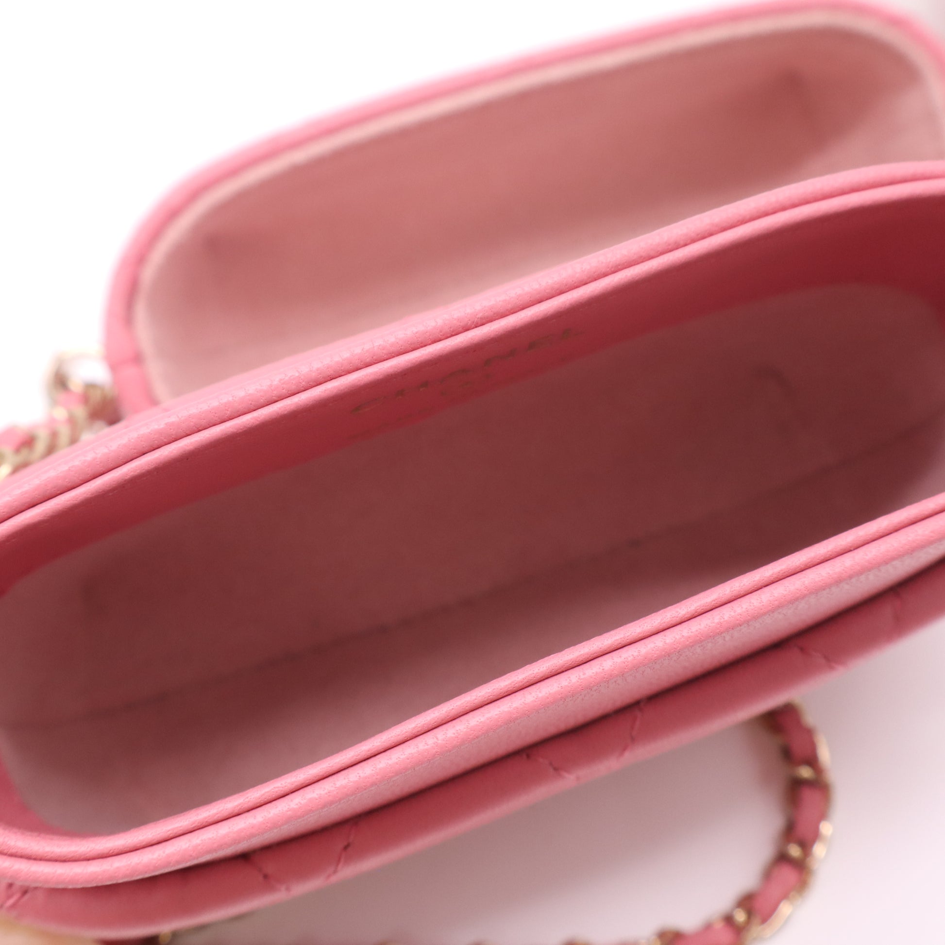 Chanel Chain Around Phone Holder Box Crossbody Twins LDZ235
