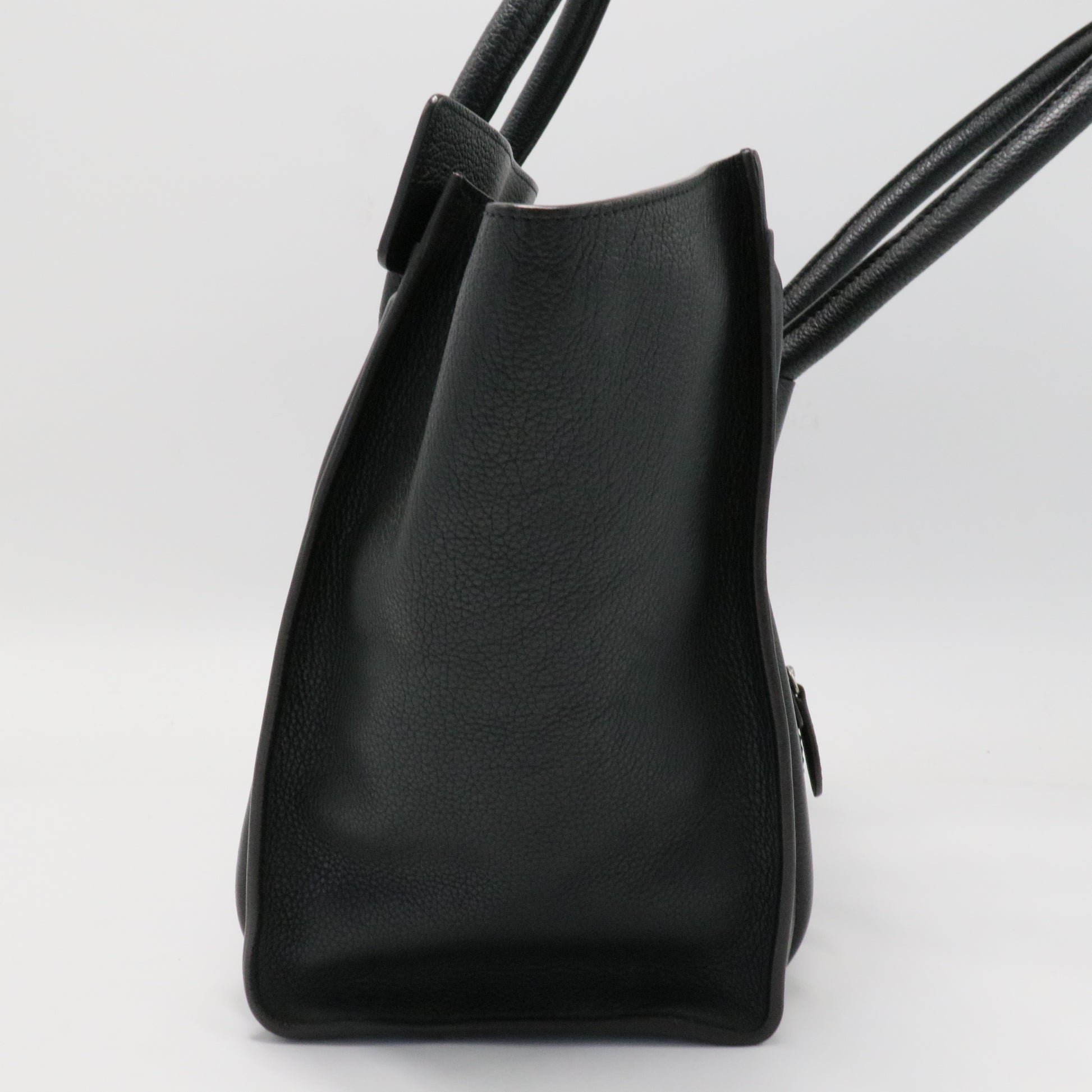 Luggage Bag Smooth Leather Micro